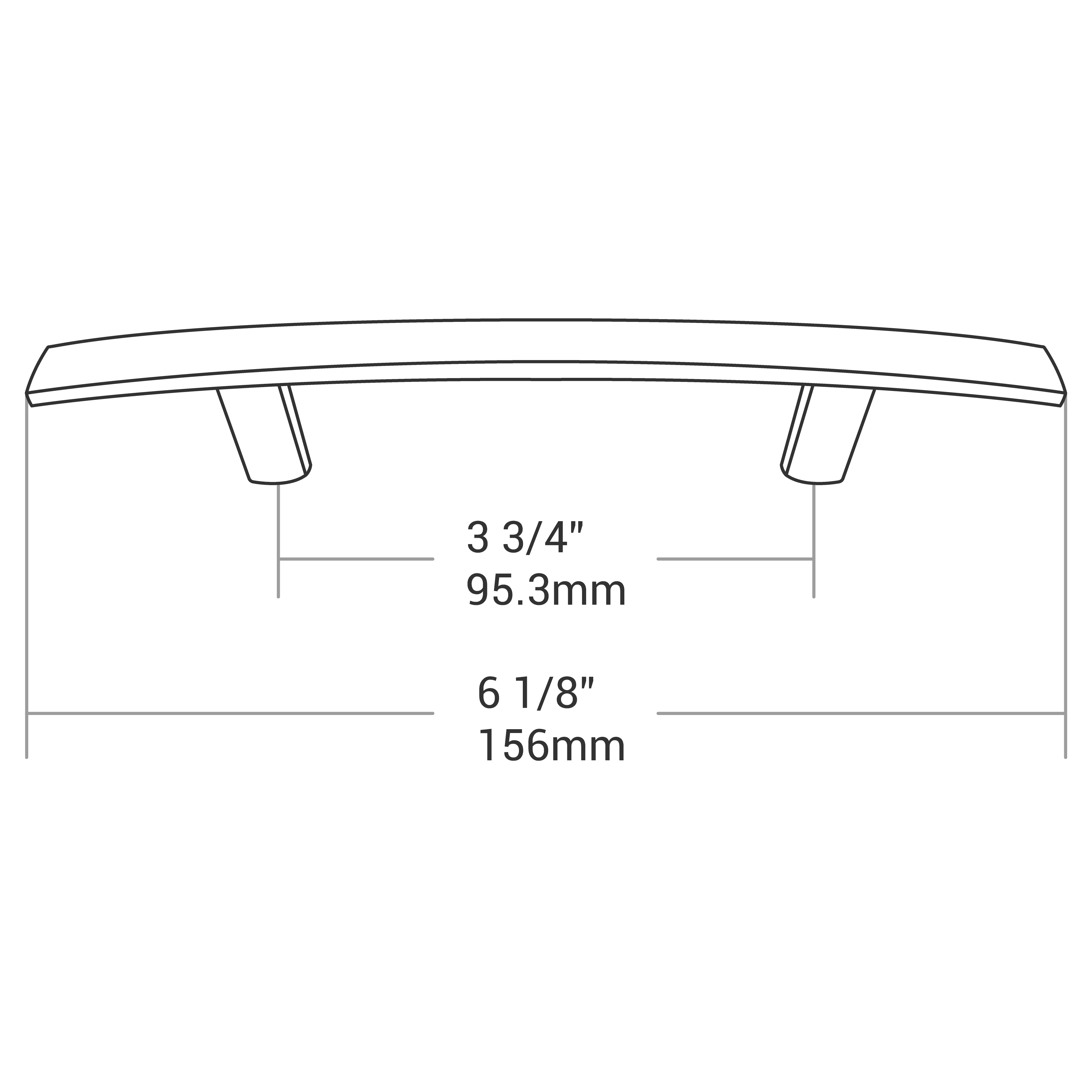 HANDLE MATT BLACK 96MM - Image 4