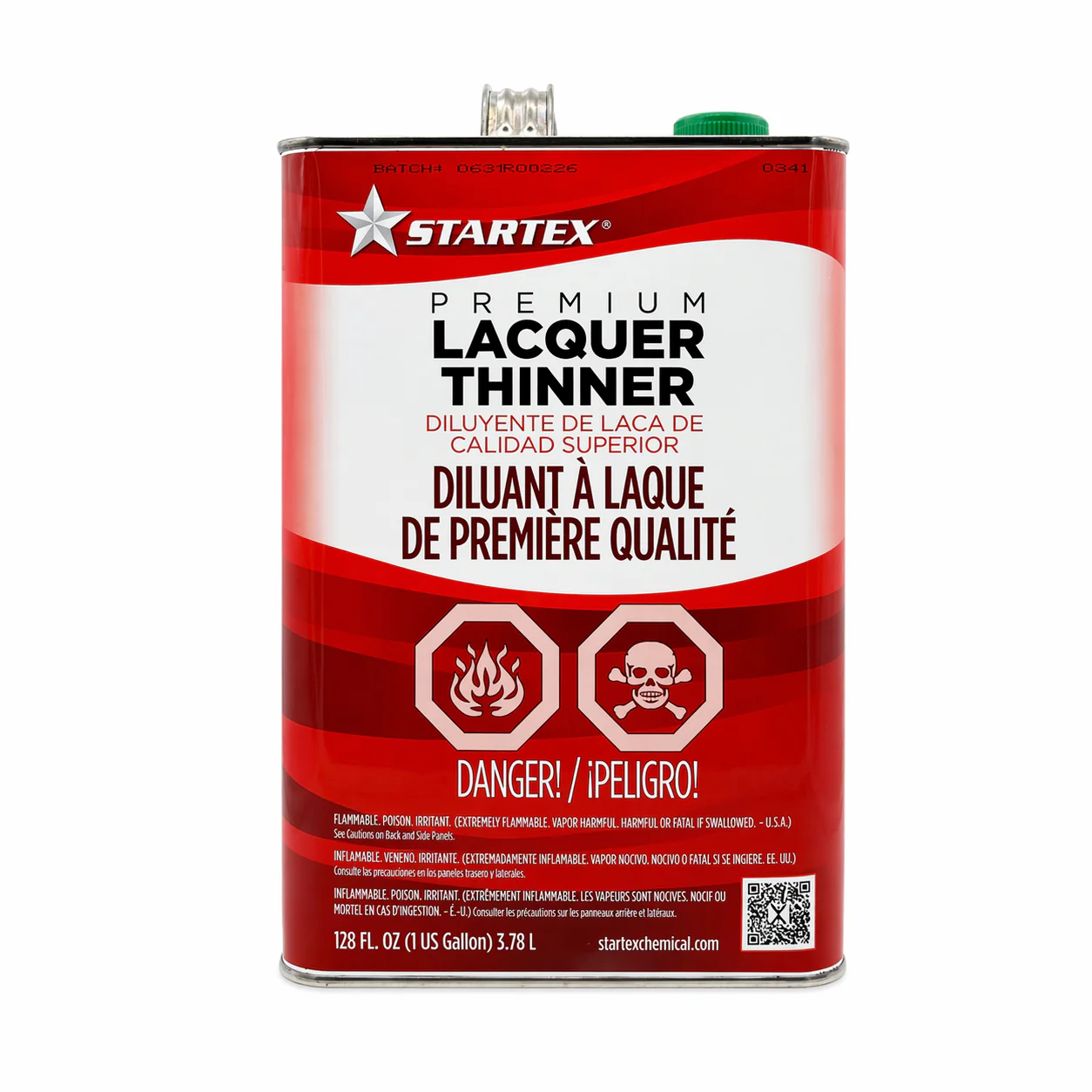 Premium Lacquer Thinner Startex 1 Gal