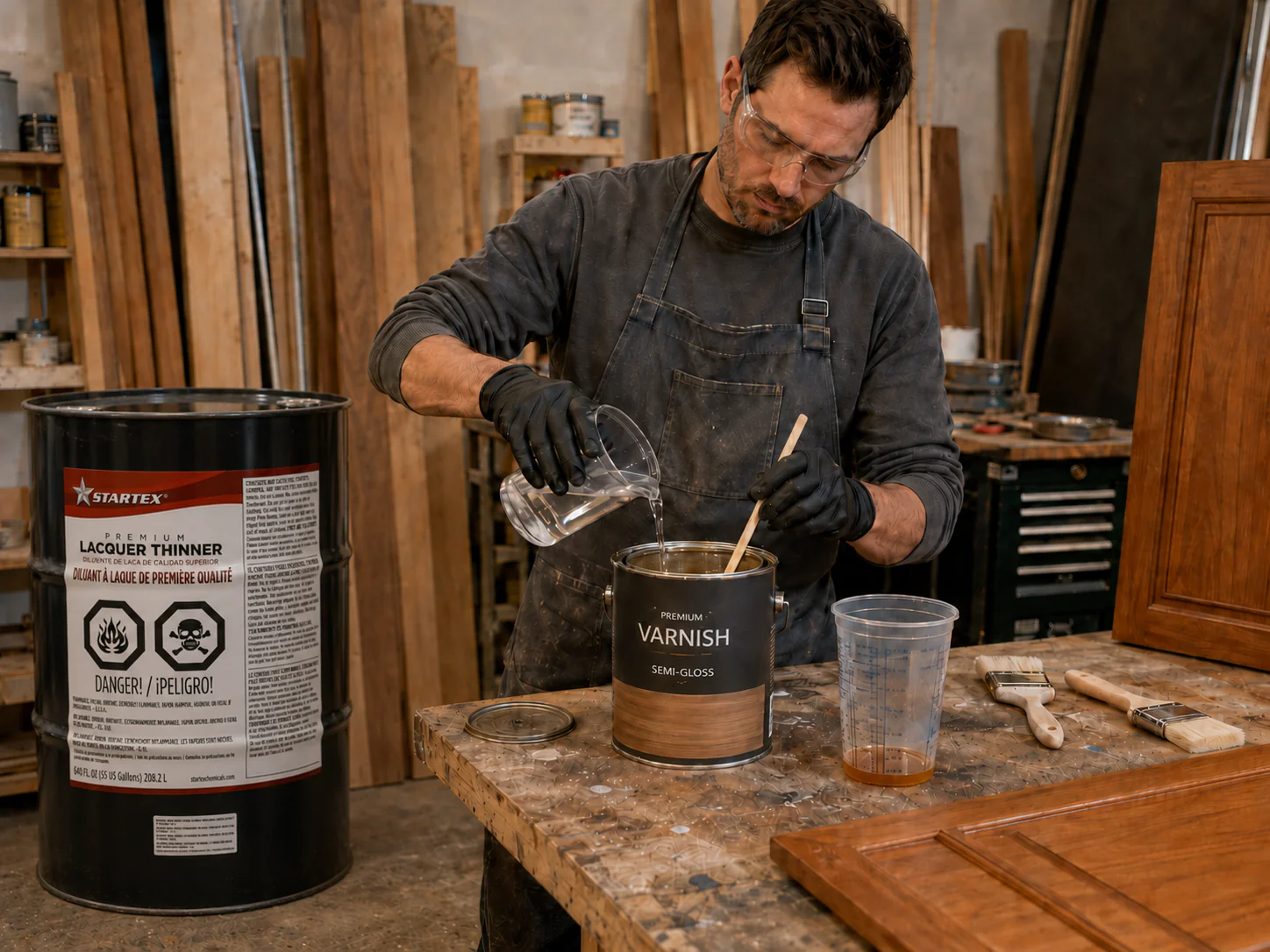 Premium Lacquer Thinner Startex 55 Gal - Image 2