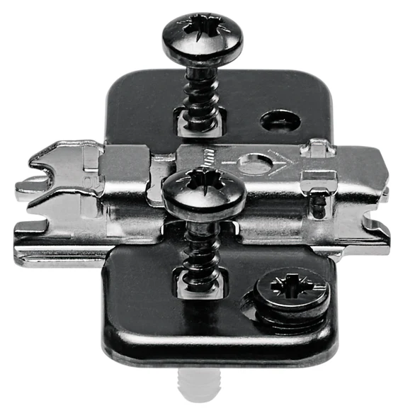 CLIP mounting plates Cam height adjustable mounting plates 0mm Onyx Black - Image 3