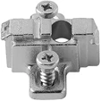 CLIP mounting plates Wing mounting plates 9mm Nickel - Image 2
