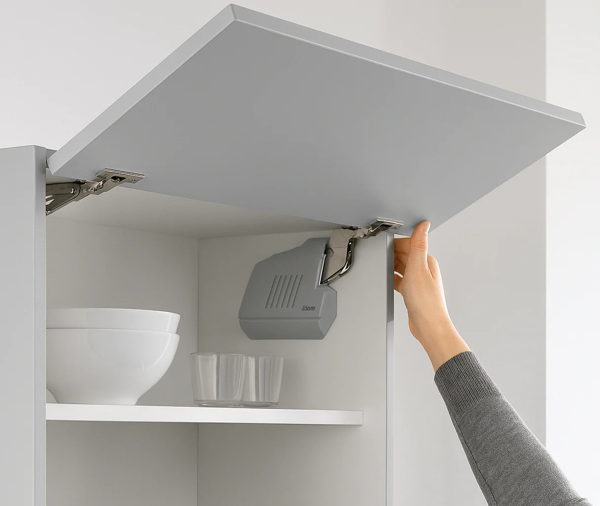 AVENTOS HK-S Lift mechanism Light Grey Power Factor Range 86-177  (N6 = N1) - Image 2