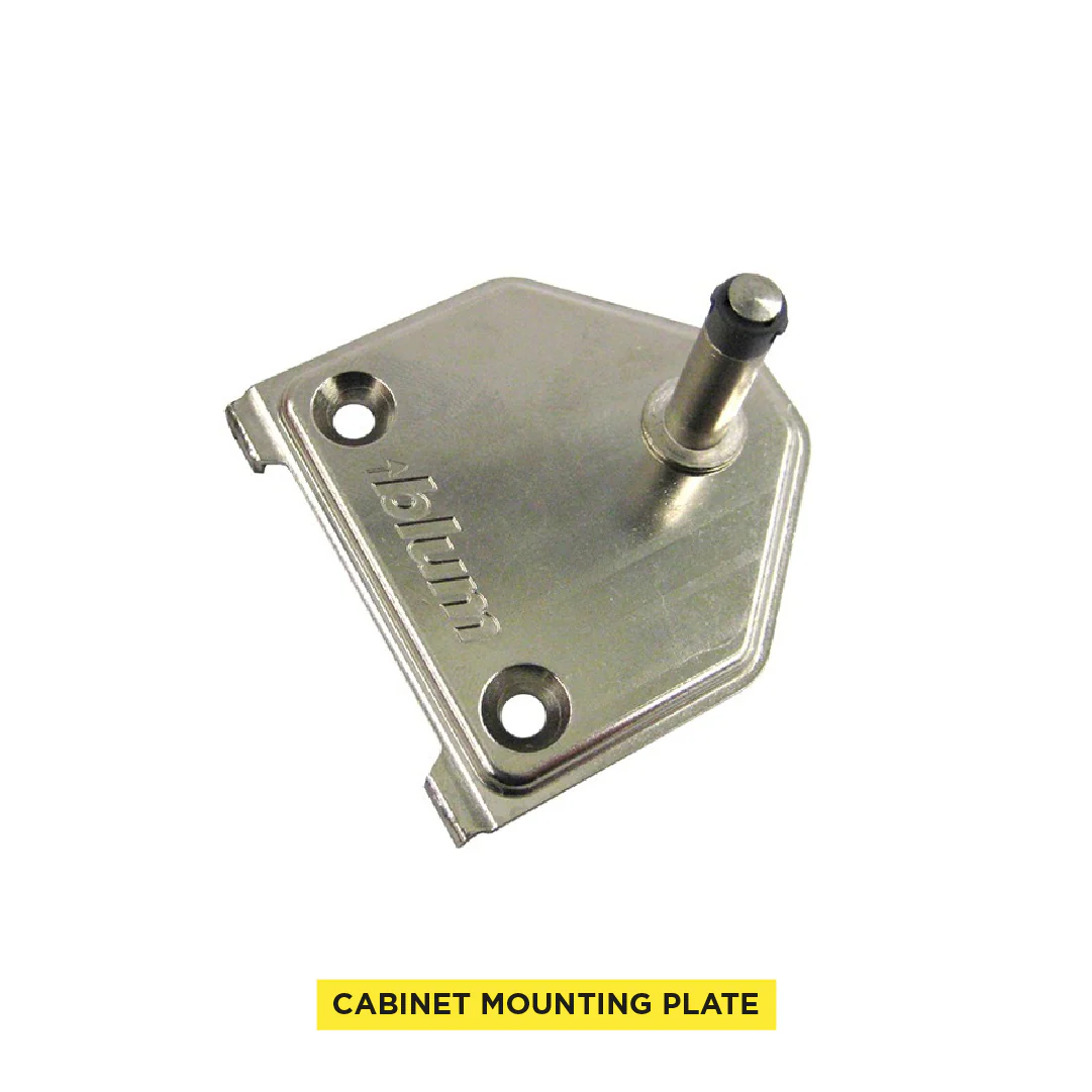 Aventos HK-XS Small Stay Lift, Cabinet Mounting Plate, Screw-On, Nickel-Plated - Image 4