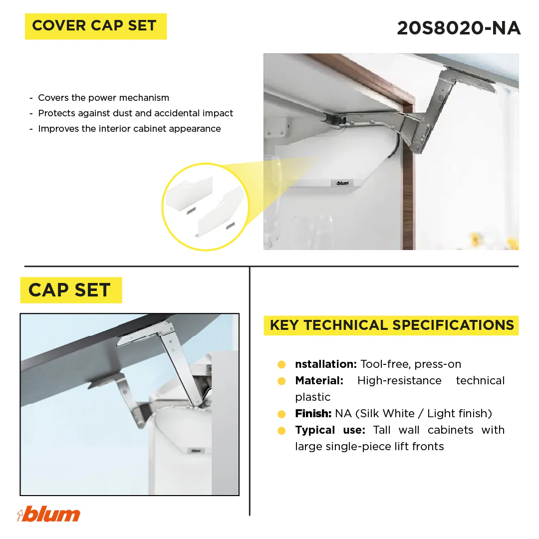 AVENTOS HS Cover set Light Grey / Deep Grey - Image 3