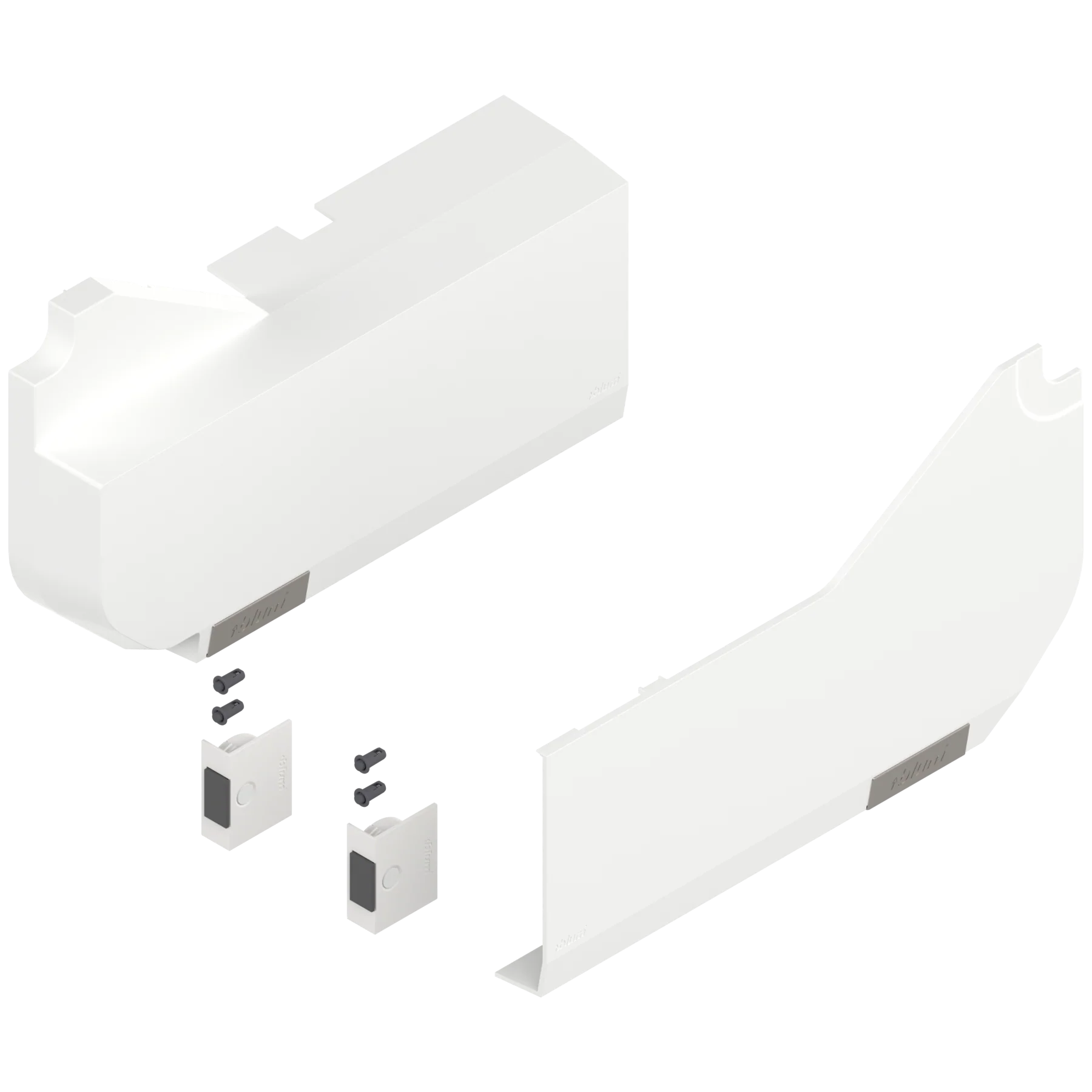 SERVO-DRIVE for AVENTOS HL Cover set Light Grey / Deep Grey