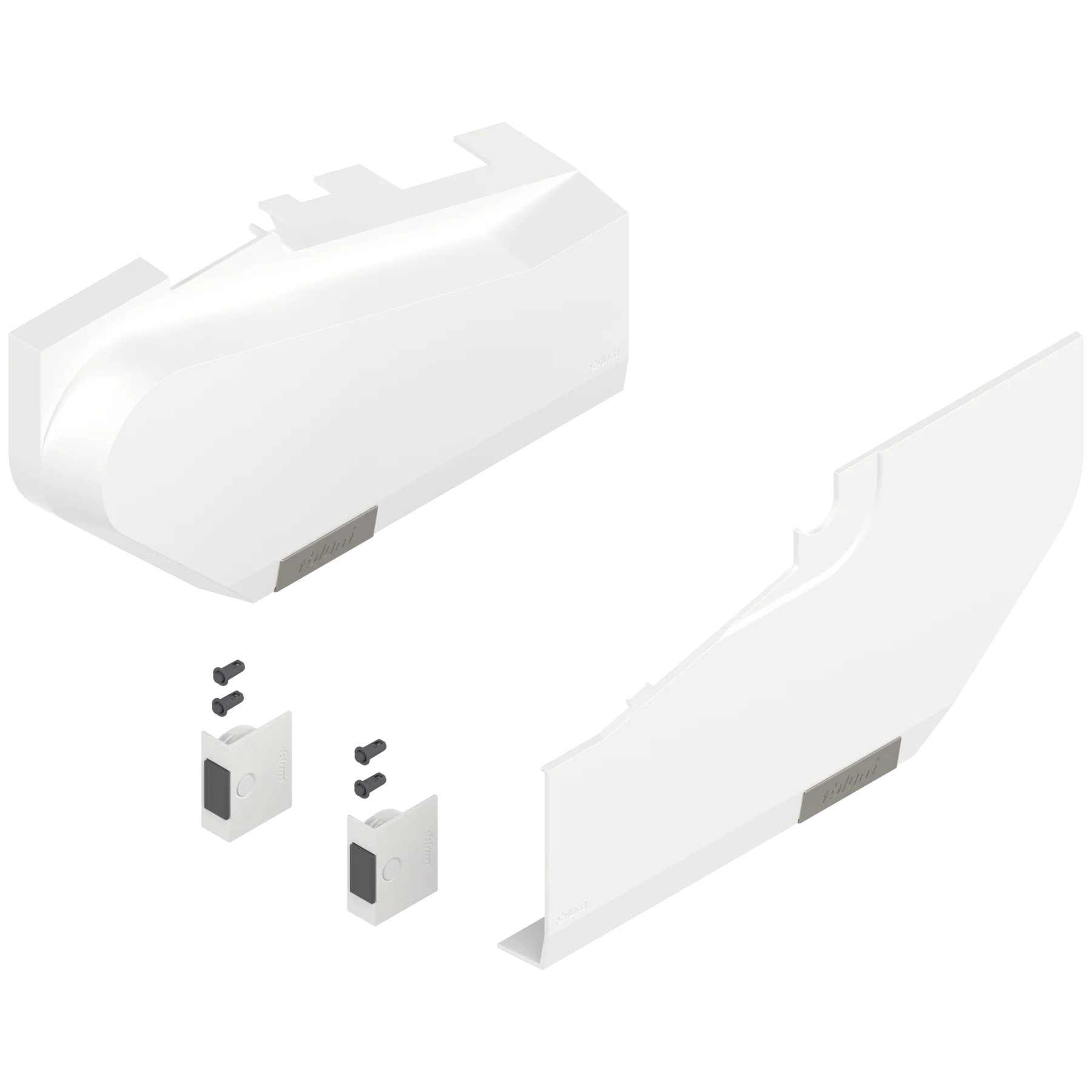 SERVO-DRIVE for AVENTOS HS Cover set Light Grey / Deep Grey