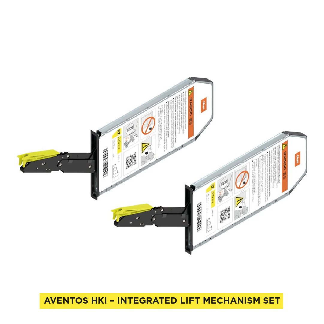 Aventos HKI, Lift Mechanism (Set), PF=930-2800 (With 2 Pieces), Onyx Black - Image 5