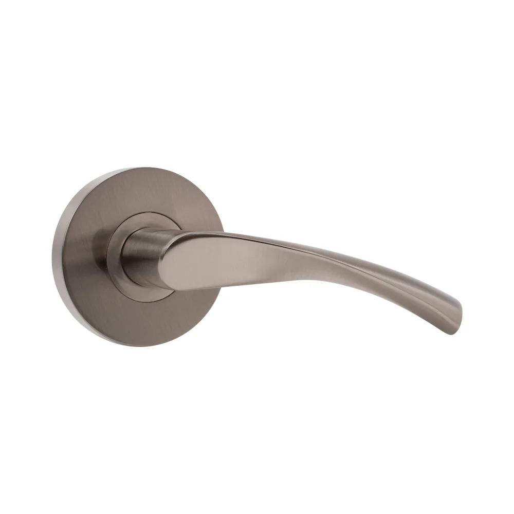 Door Lever Florence Passage Chrome - Image 2