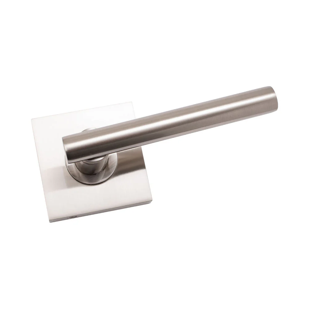 Door Lever Sienna Passage Satin Nickel - Image 5