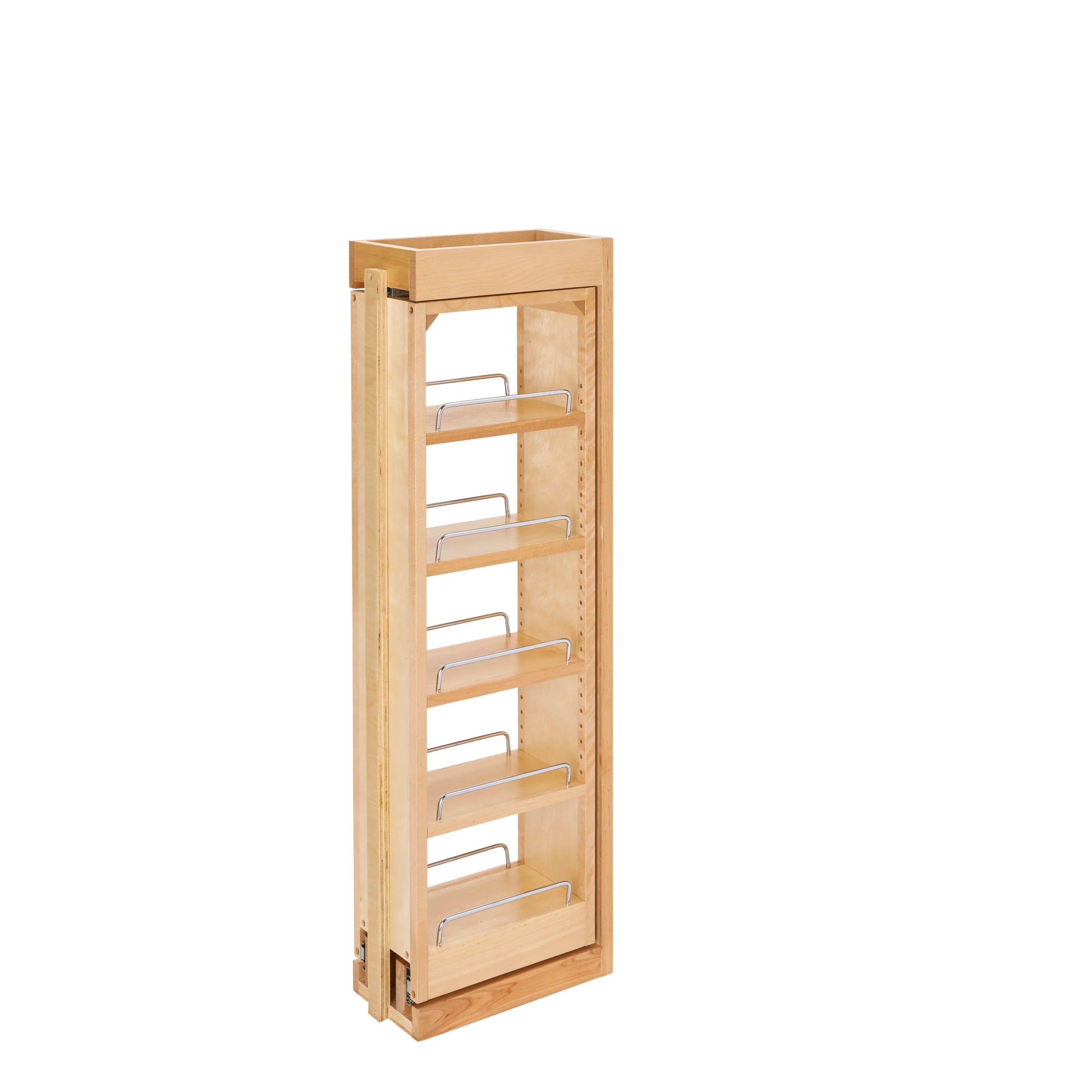 6 in. W x 36 in. H Pull-Out Between Cabinet Wall Filler Natural 6 in (152 mm) W x 11.13 in (283 mm) D x 36 in (914 mm) H - Image 2