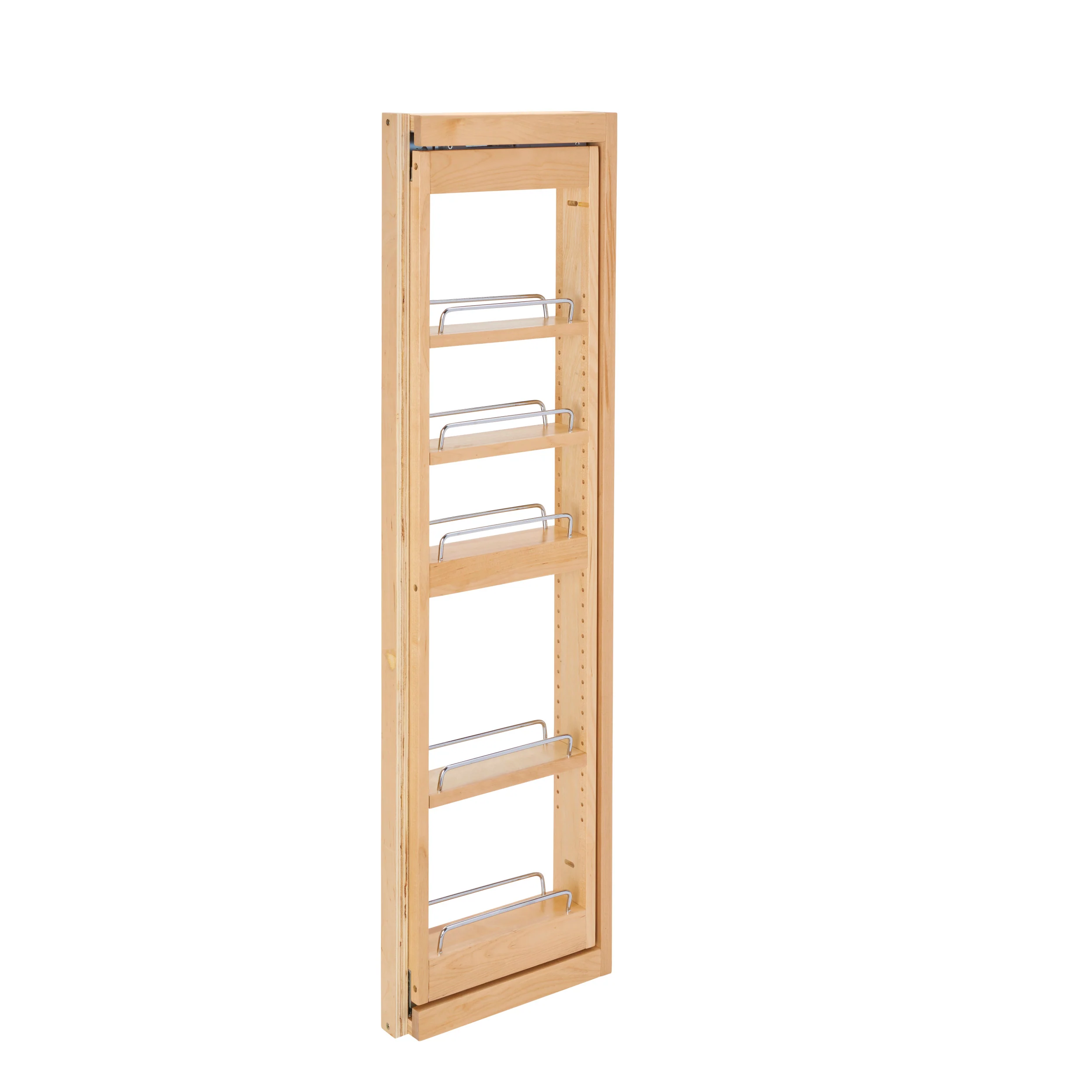 3 in. W x 42 in. H Pull-Out Between Cabinet Wall Filler w/Soft-Close Natural 3 in (76 mm) W x 11.13 in (283 mm) D x 42 in (1067 mm) H - Image 7
