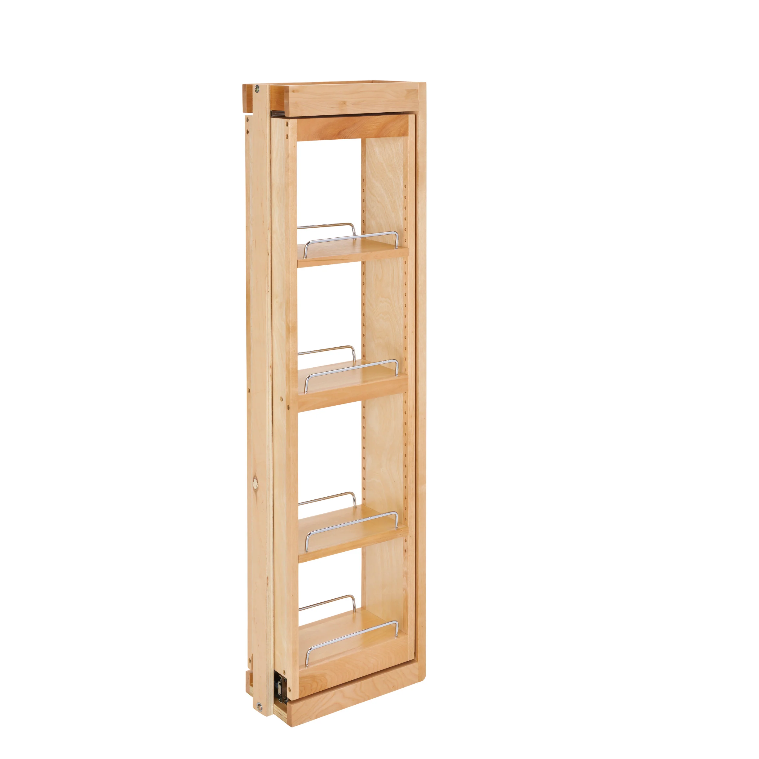 6 in. W x 42 in. H Pull-Out Between Cabinet Wall Filler w/Soft-Close Natural  6 in (152 mm) W x 11.13 in (283 mm) D x 42 in (1067 mm) H - Image 7