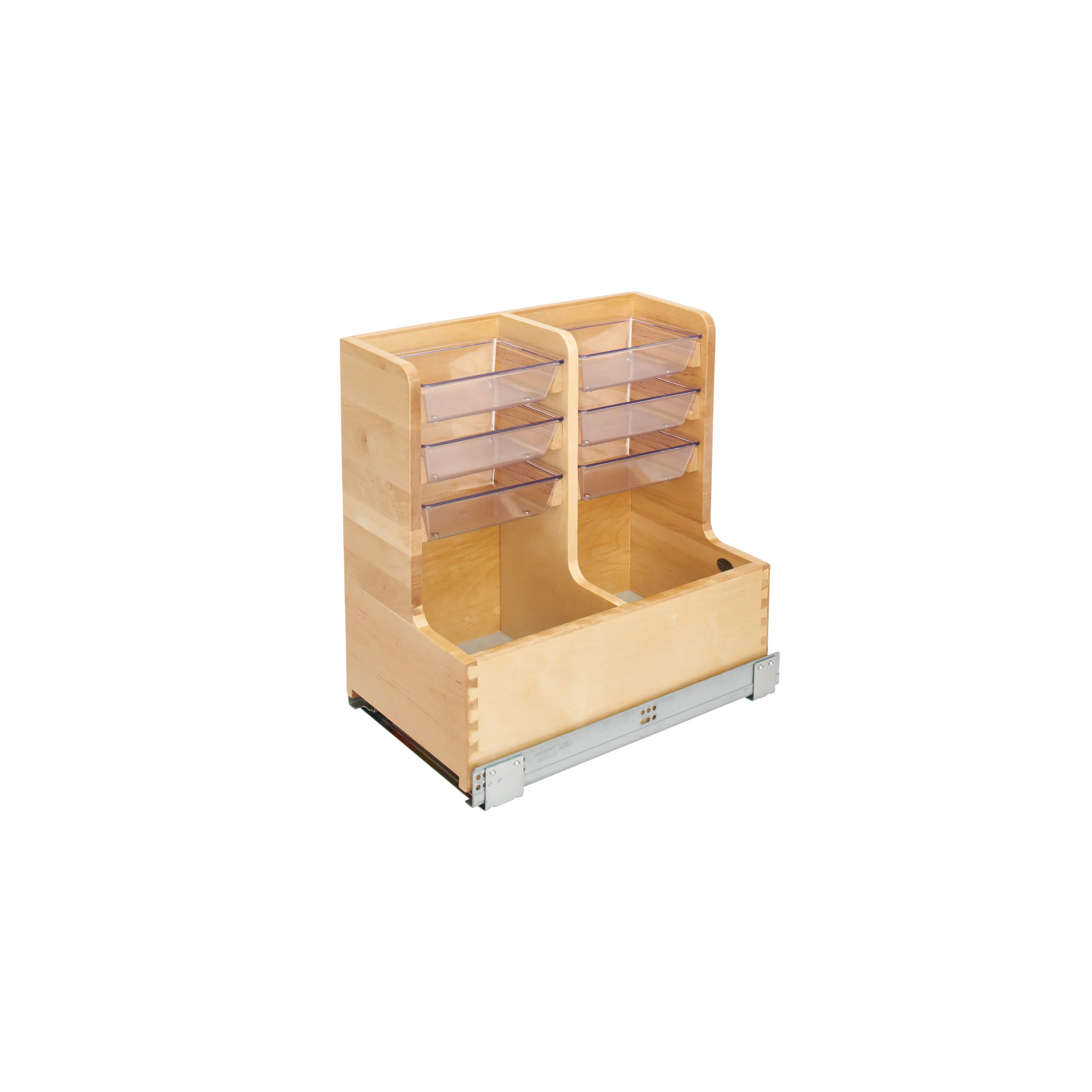30 in Wood Vanity Sink Base Storage Organizer Natural  11.69 in (297 mm) W x 18.75 in (476 mm) D x 18.87 in (479 mm) H - Image 6
