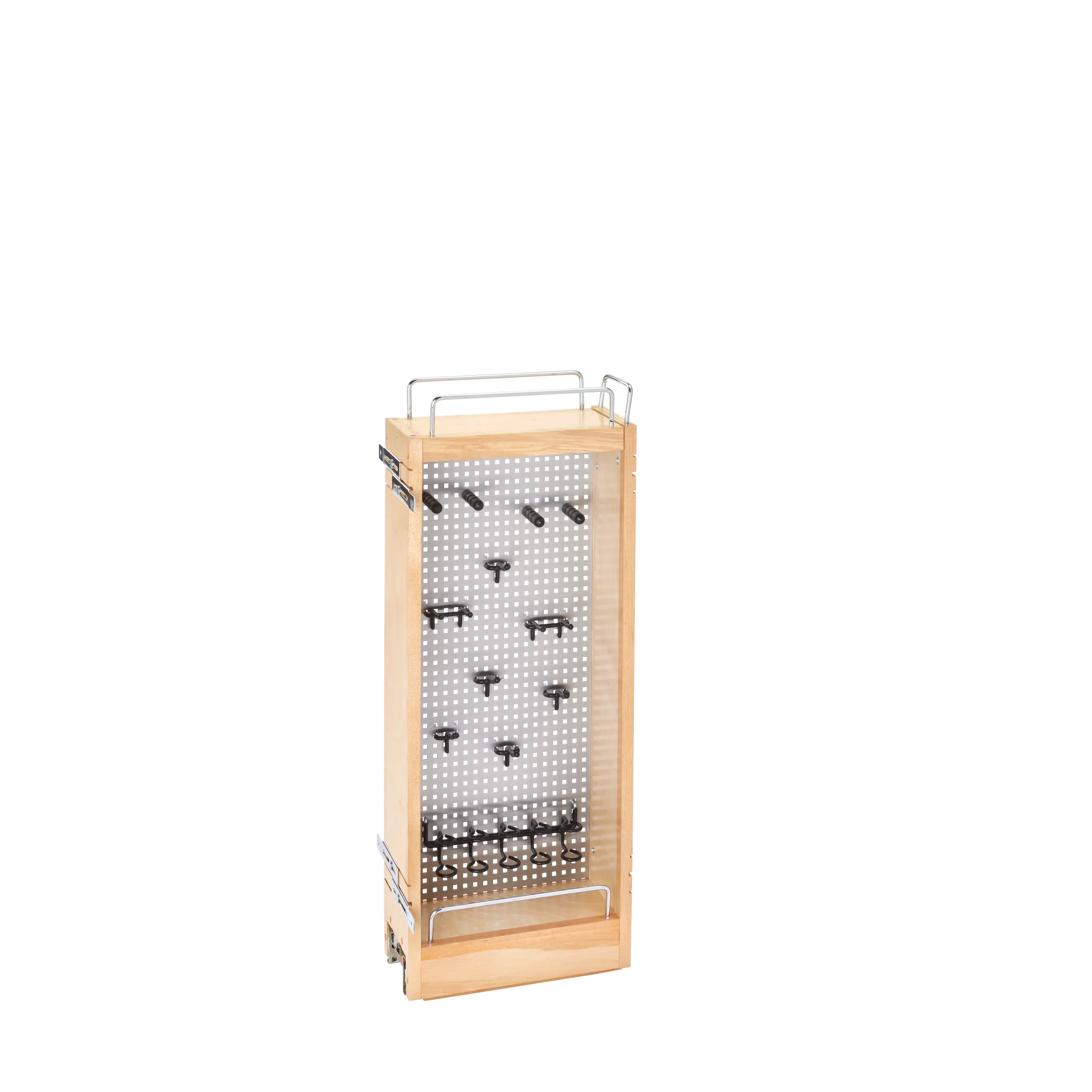 5 in Base Cabinet Stainless Steel Organizer Natural  5 in (127 mm) W x 10.75 in (273 mm) D x 26.25 in (667 mm) H - Image 5