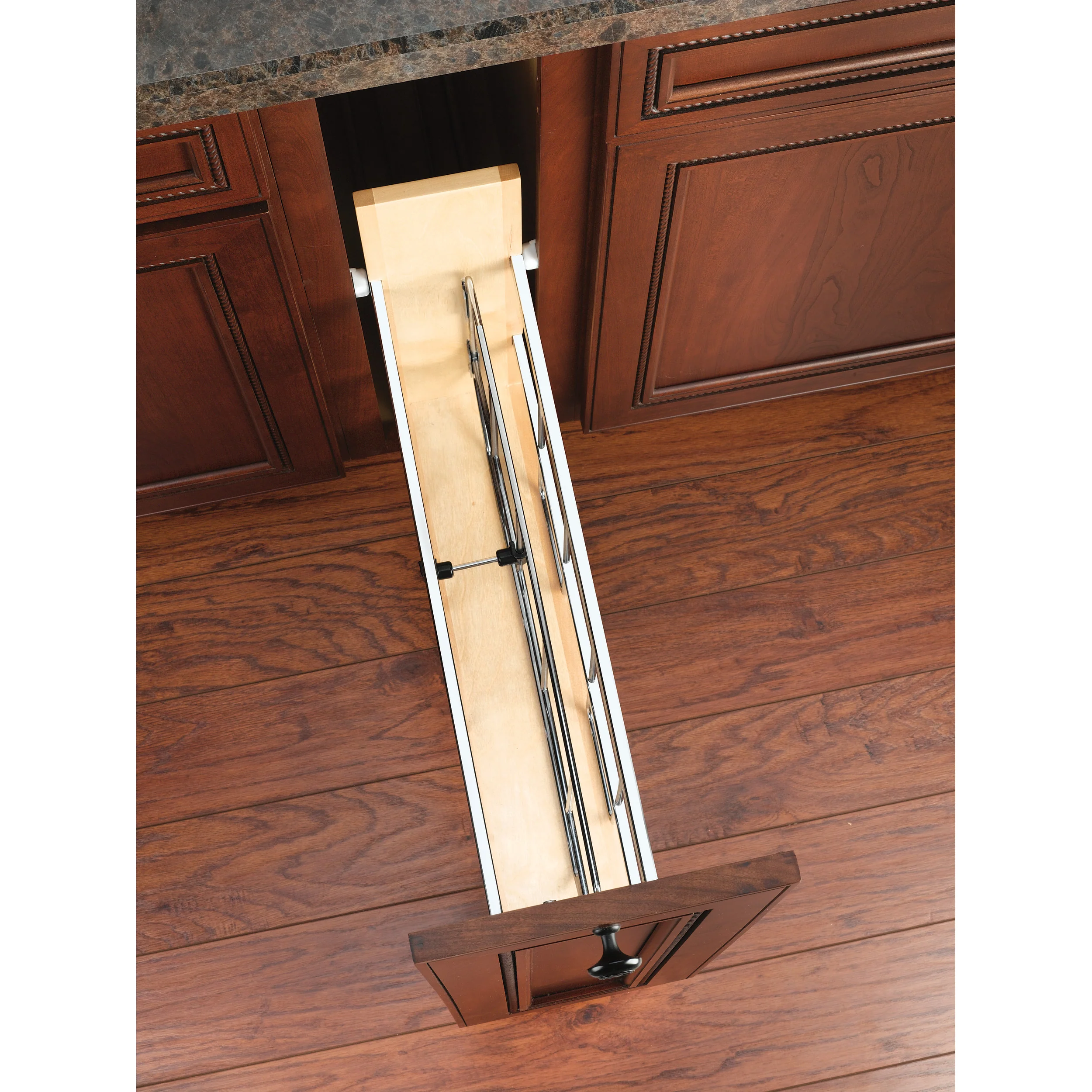 5 in Tray Divider, Foil & Wrap Organizer Soft-Close Natural  6 in (152 mm) W x 21.66 in (550 mm) D x 19.5 in (495 mm) H - Image 5