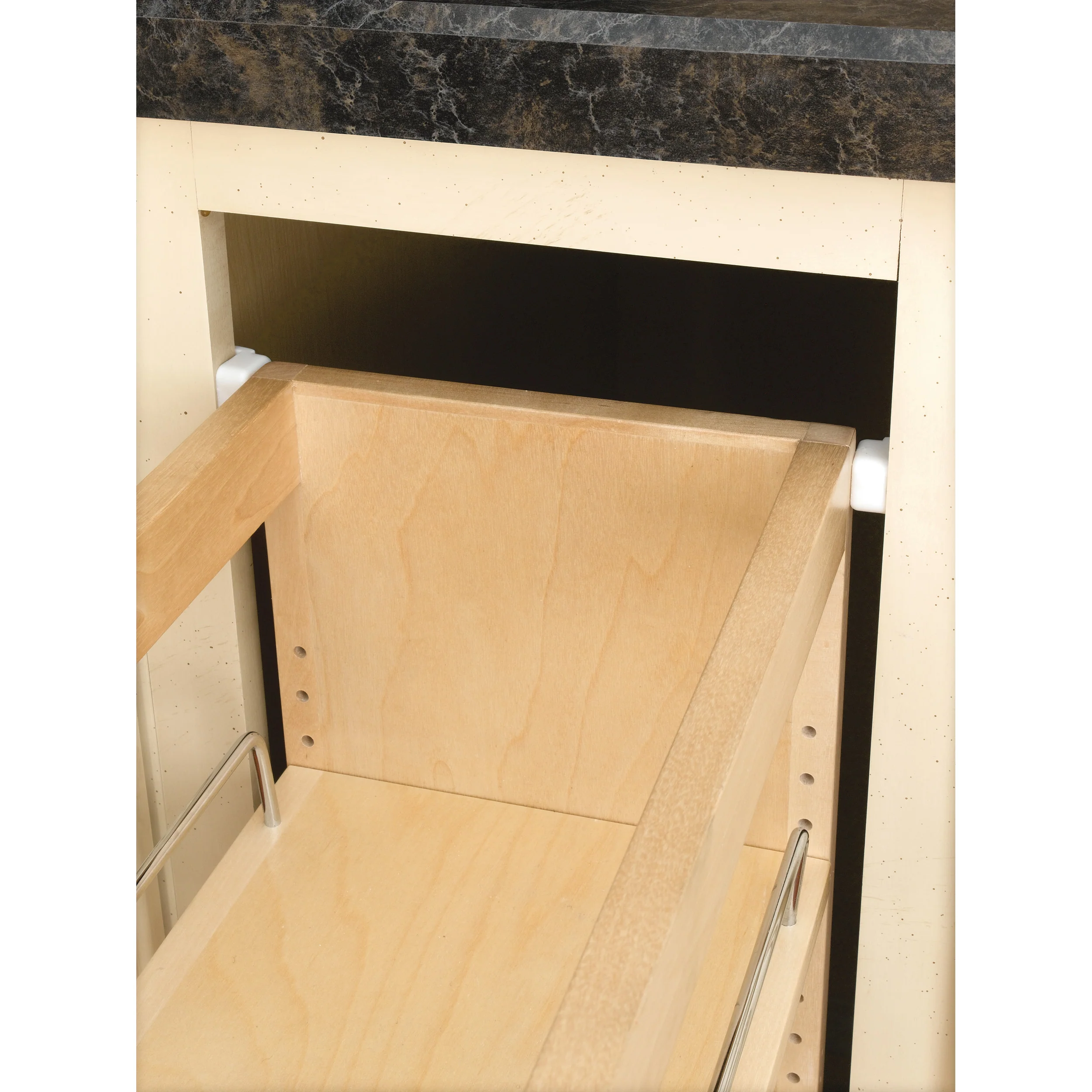 14 in Base Cabinet Organizer Natural  14 in (356 mm) W x 22.5 in (572 mm) D x 25.5 in (648 mm) H - Image 7