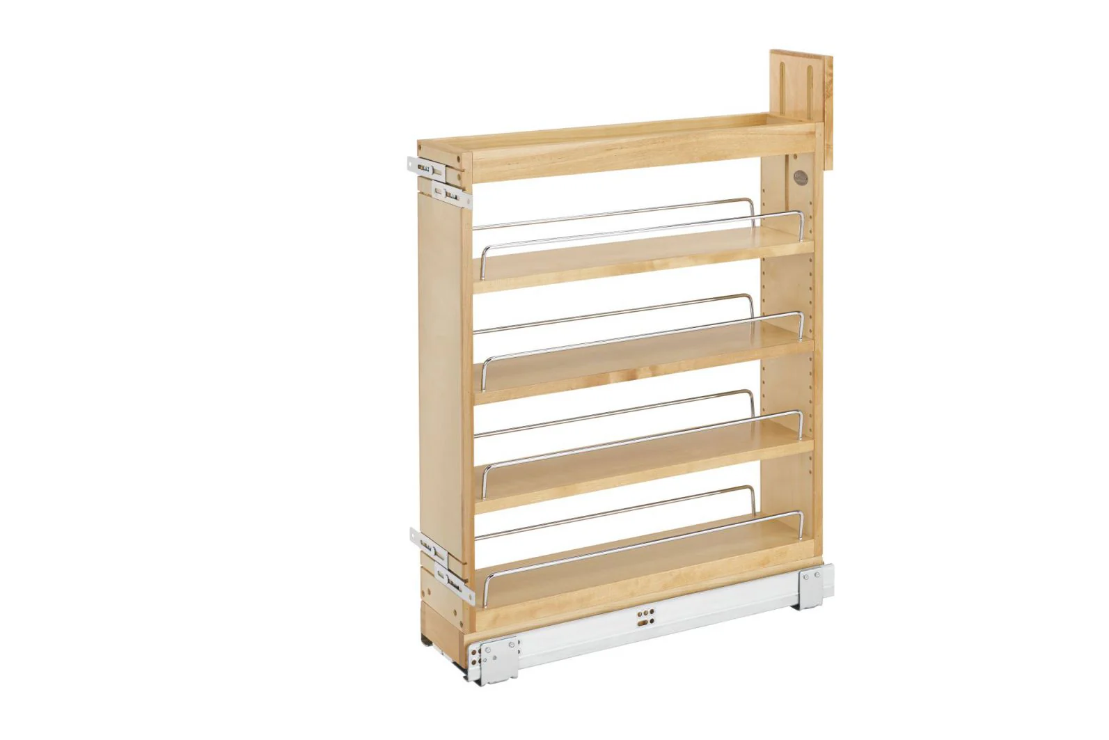 5 in Base Cabinet Organizer Soft-Close Natural  6 in (152 mm) W x 21.63 in (549 mm) D x 25.5 in (648 mm) H - Image 10