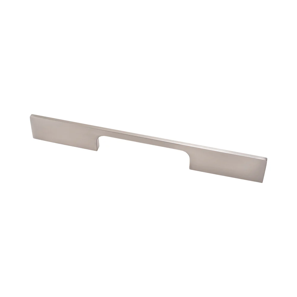 Handle Zinc C/C 224mm O/A 249mm Brush Ni - Image 4