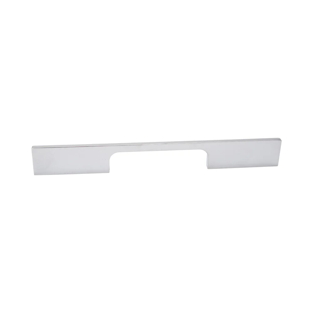 Handle Zinc C/C 96-128mm O/A156mm Chrome - Image 2