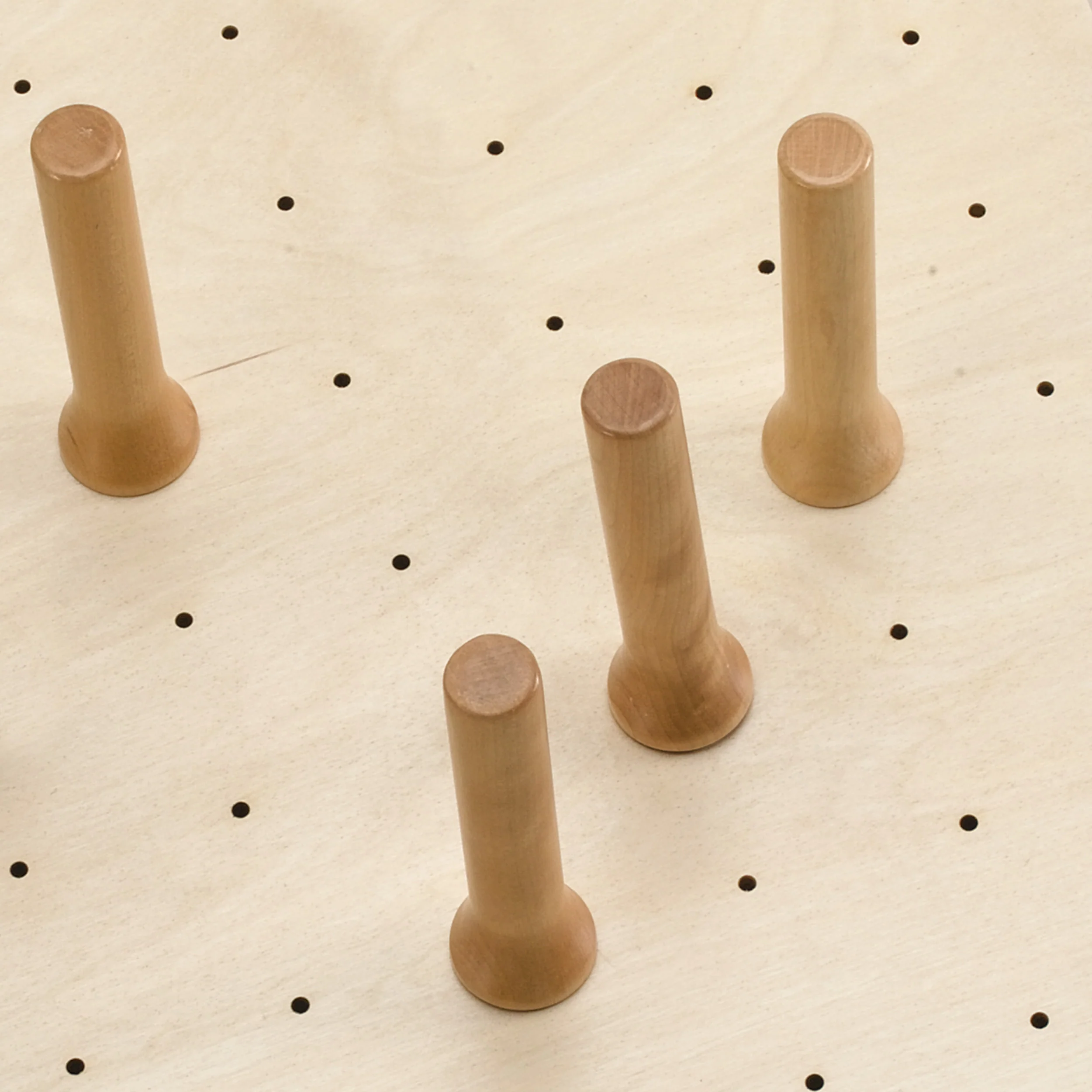 Extra Wood Pegs for 4DPS System Natural  1.63 in (41 mm) W x 1.63 in (41 mm) D x 6.5 in (165 mm) H - Image 3