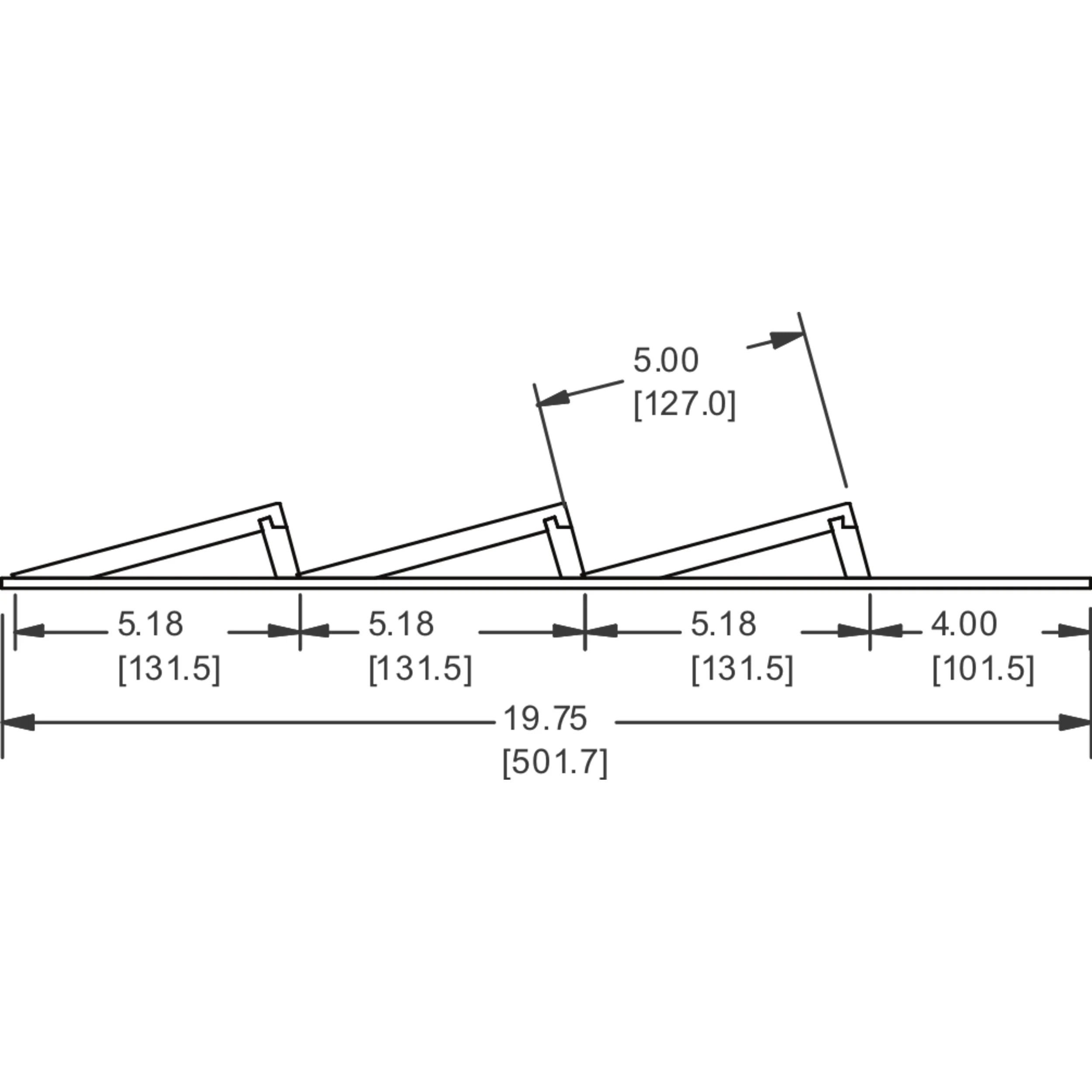 22 in Wood Spice Drawer Insert Natural  22 in (559 mm) W x 19.75 in (502 mm) D x 1.55 in (39 mm) H - Image 4