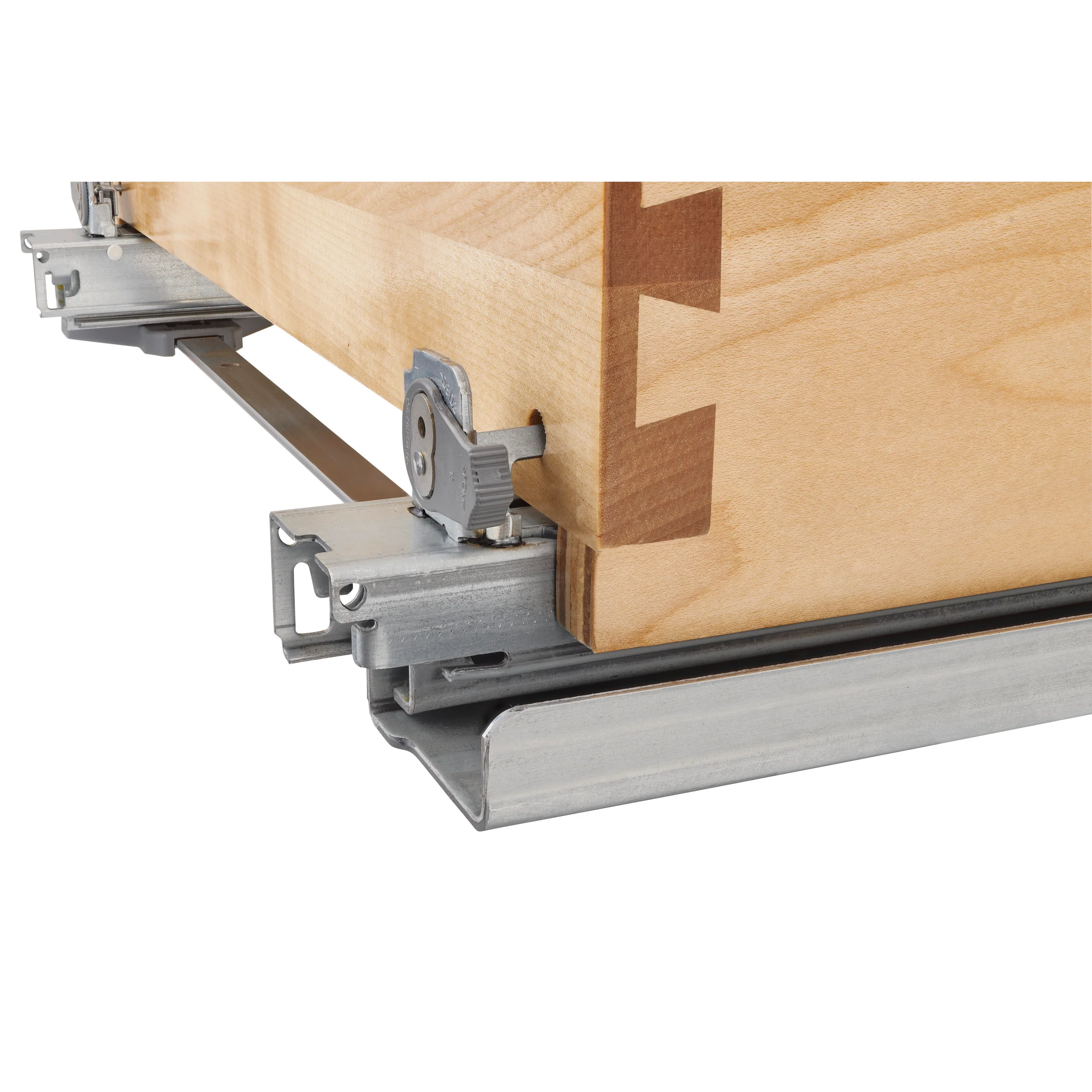 Double 35 Qrt Pull-Out Waste Container Natural 15 in (381 mm) W x 21.75 in (552 mm) D x 20.38 in (518 mm) H