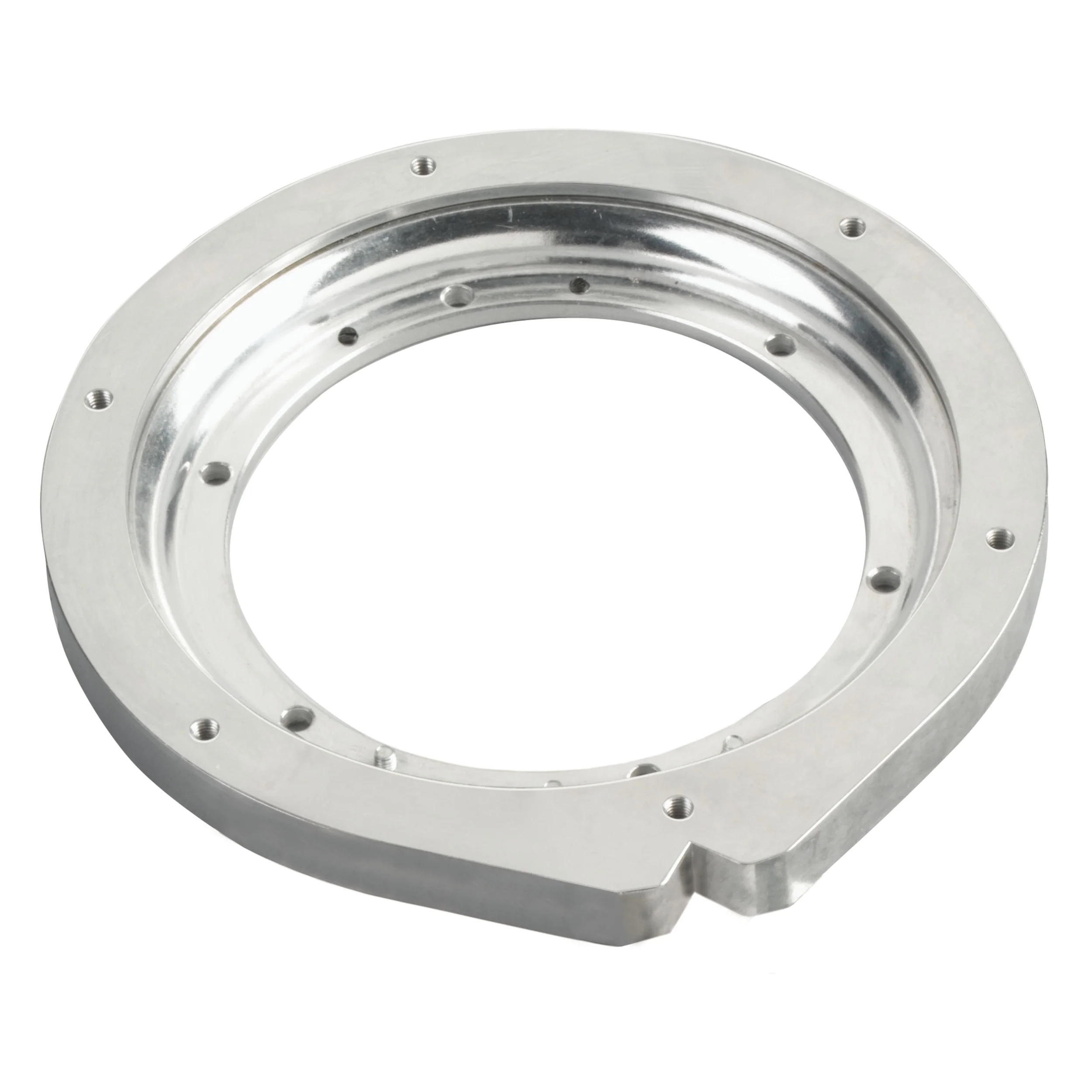 10 in Wood Full Circle Lazy Susan w/Swivel Bearing Natural 10 in (254 mm) W x 10 in (254 mm) D x 2.38 in (60 mm) H - Image 3