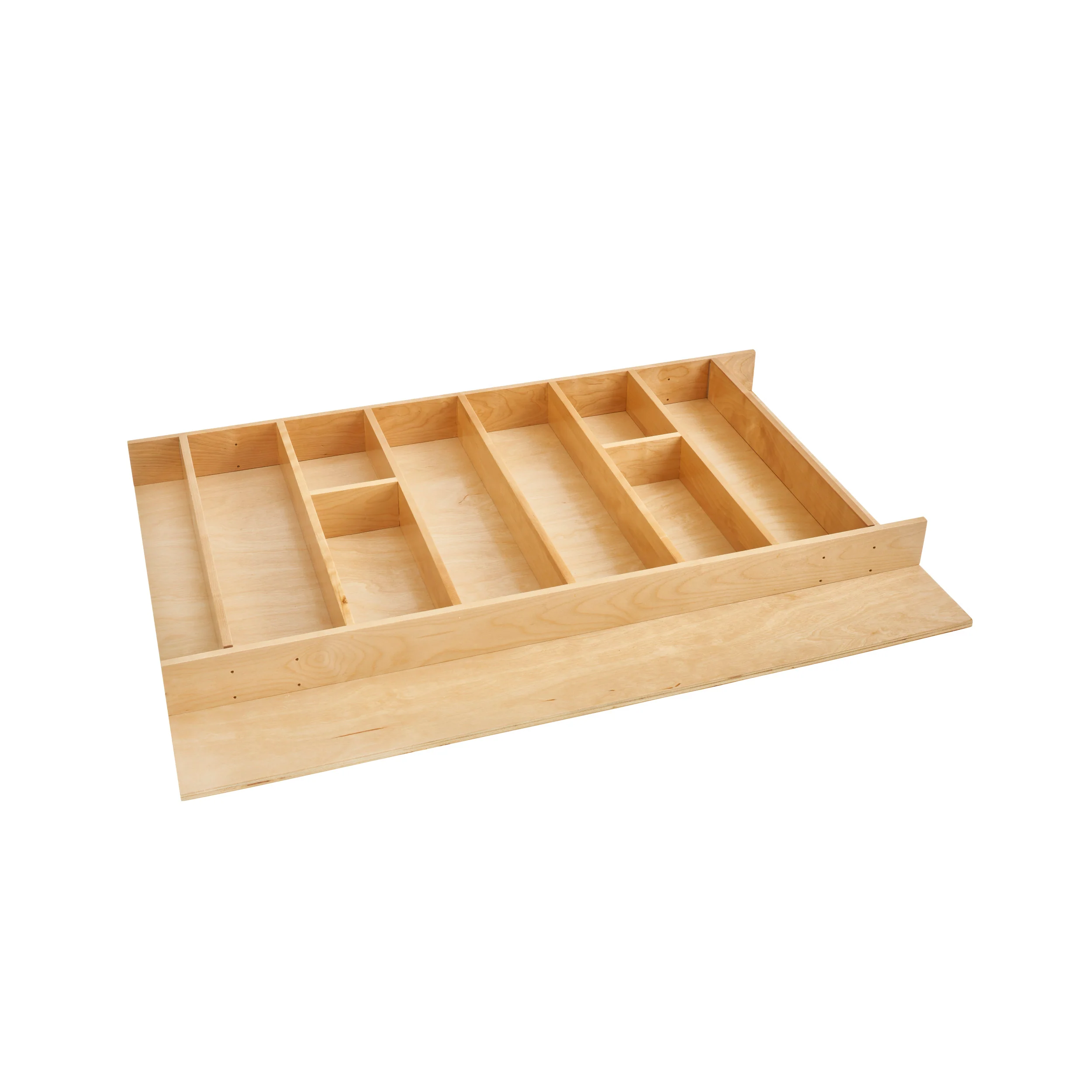 33 in Tall Wood Utility Tray Insert Natural  33.13 in (842 mm) W x 22 in (559 mm) D x 2.88 in (73 mm) H - Image 8