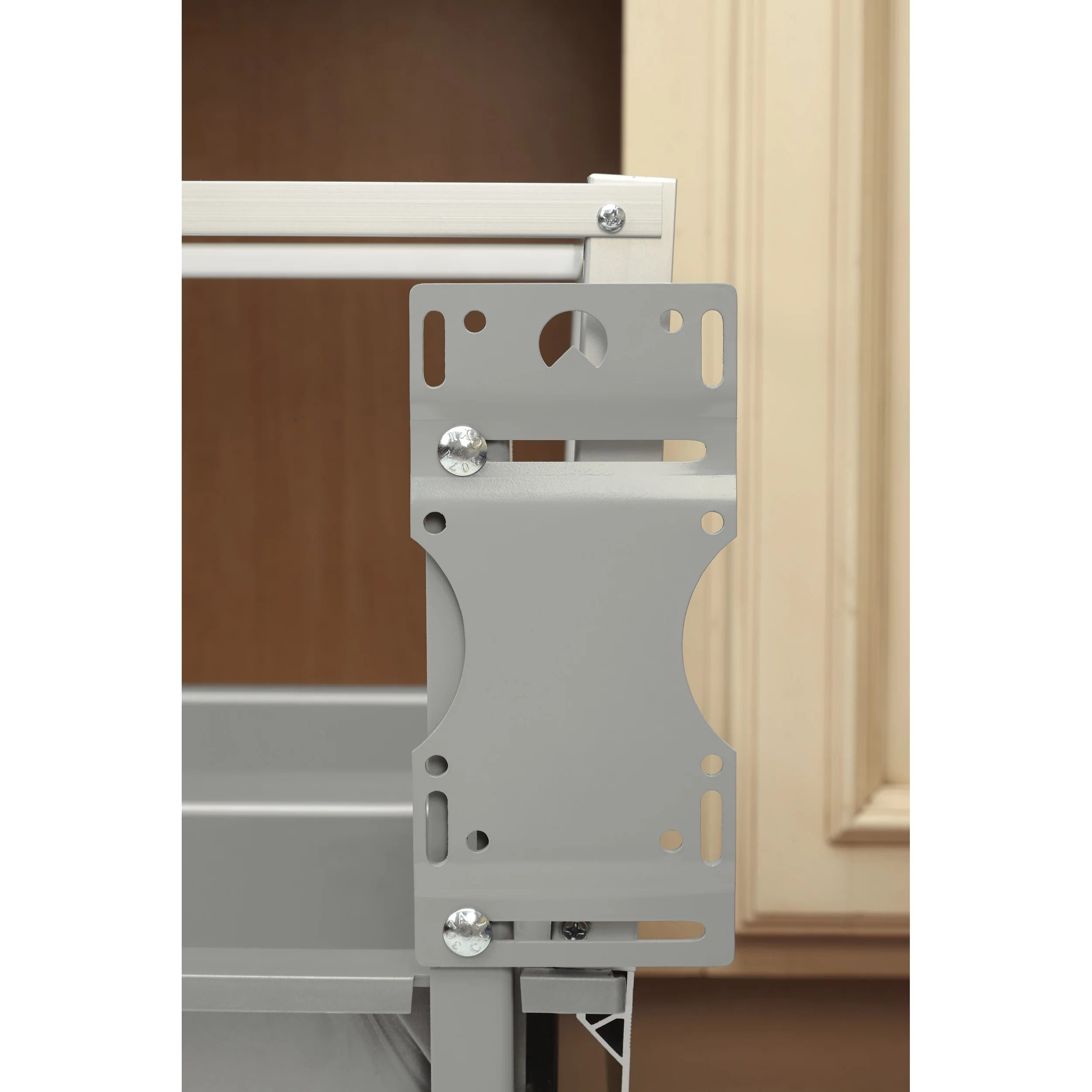 Double 50 Qrt Pull-Out Waste Container w/Rev-A-Motion White  15.63 in (397 mm) W x 22 in (559 mm) D x 23.5 in (597 mm) H - Image 9