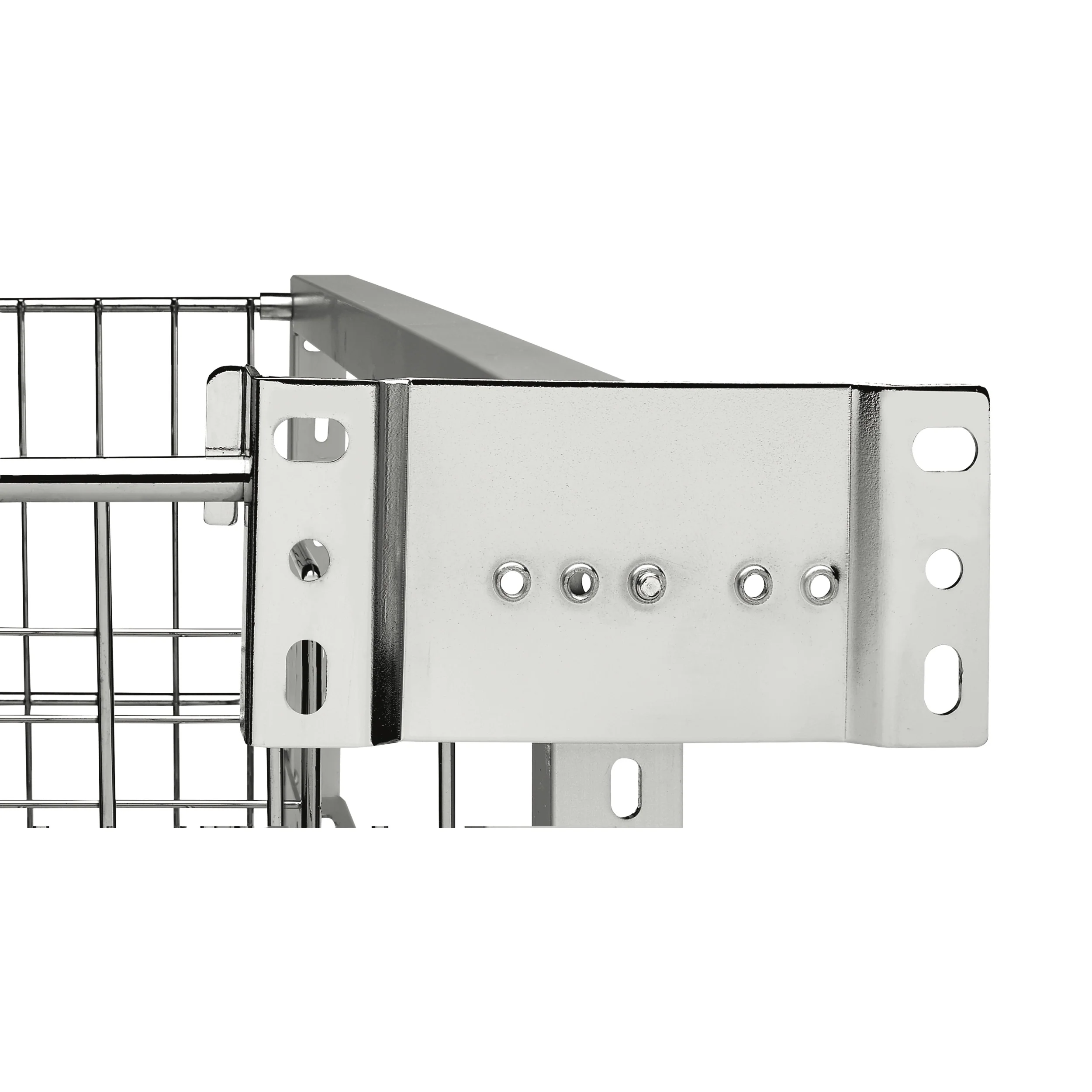Door mount Extender Kit Metallic Silver  1.5 in (38 mm) W x 2.15 in (55 mm) D x 8 in (203 mm) H - Image 6