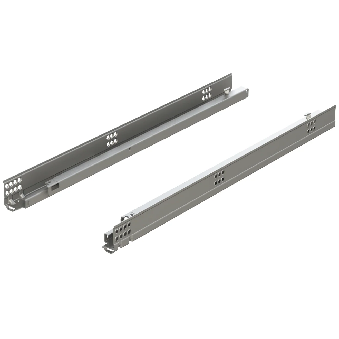 TANDEM edge BLUMOTION 554 - 7/8 extension drawer runners 21'' Zinc-Plated - Image 2