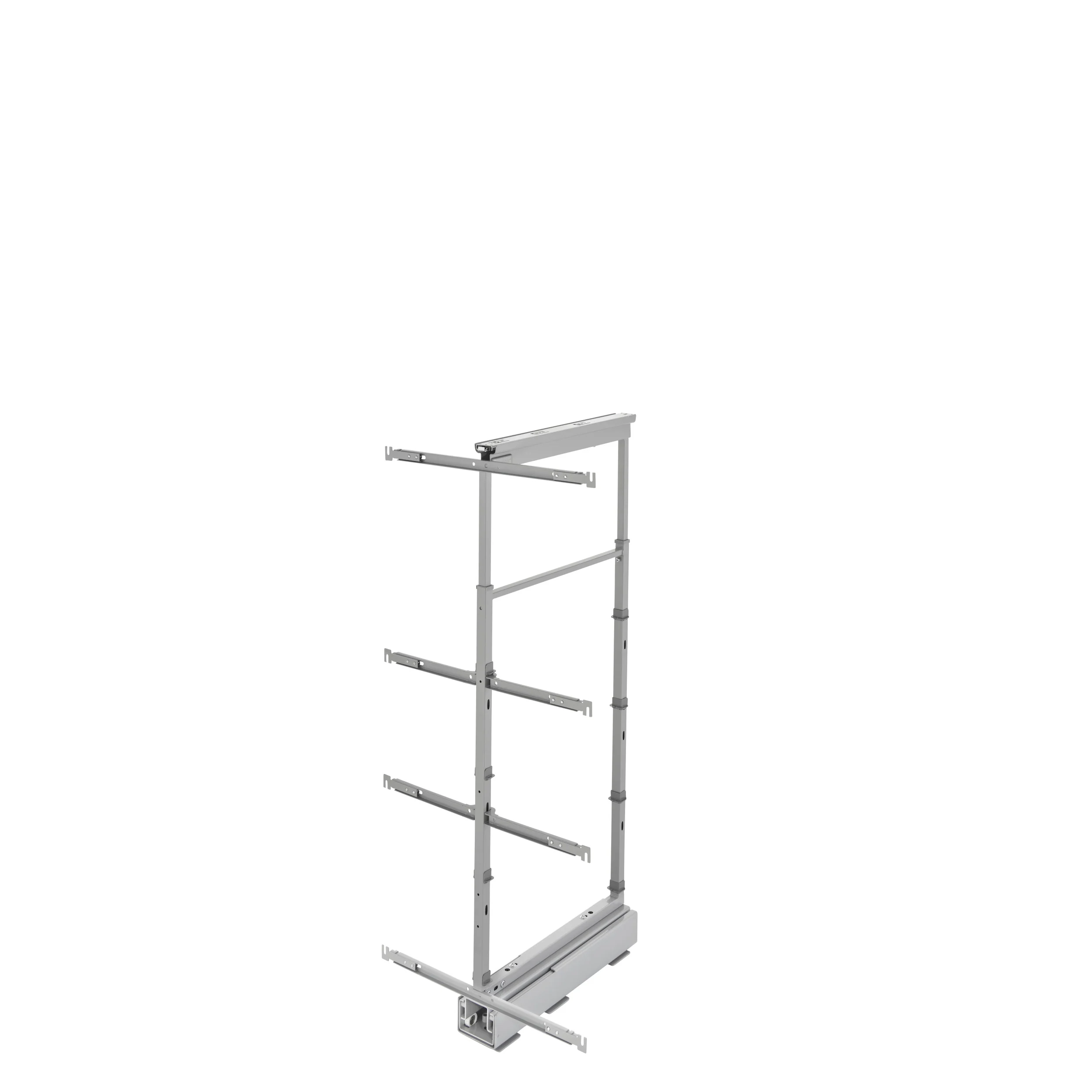 10 in Chrome Basket Pantry Pullout Soft Close Chrome  10.25 in (260 mm) W x 21.69 in (551 mm) D x 43.41 in (1103 mm) H - Image 6