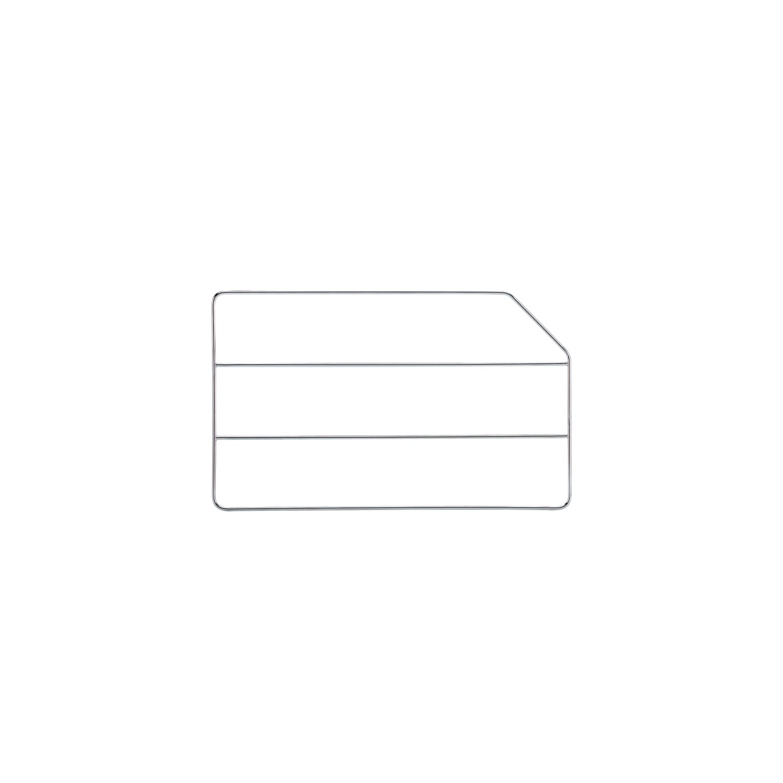 18 in Bakeware Organizer Chrome 0.75 in (19 mm) W x 20 in (508 mm) D x 18 in (457 mm) H - Image 3