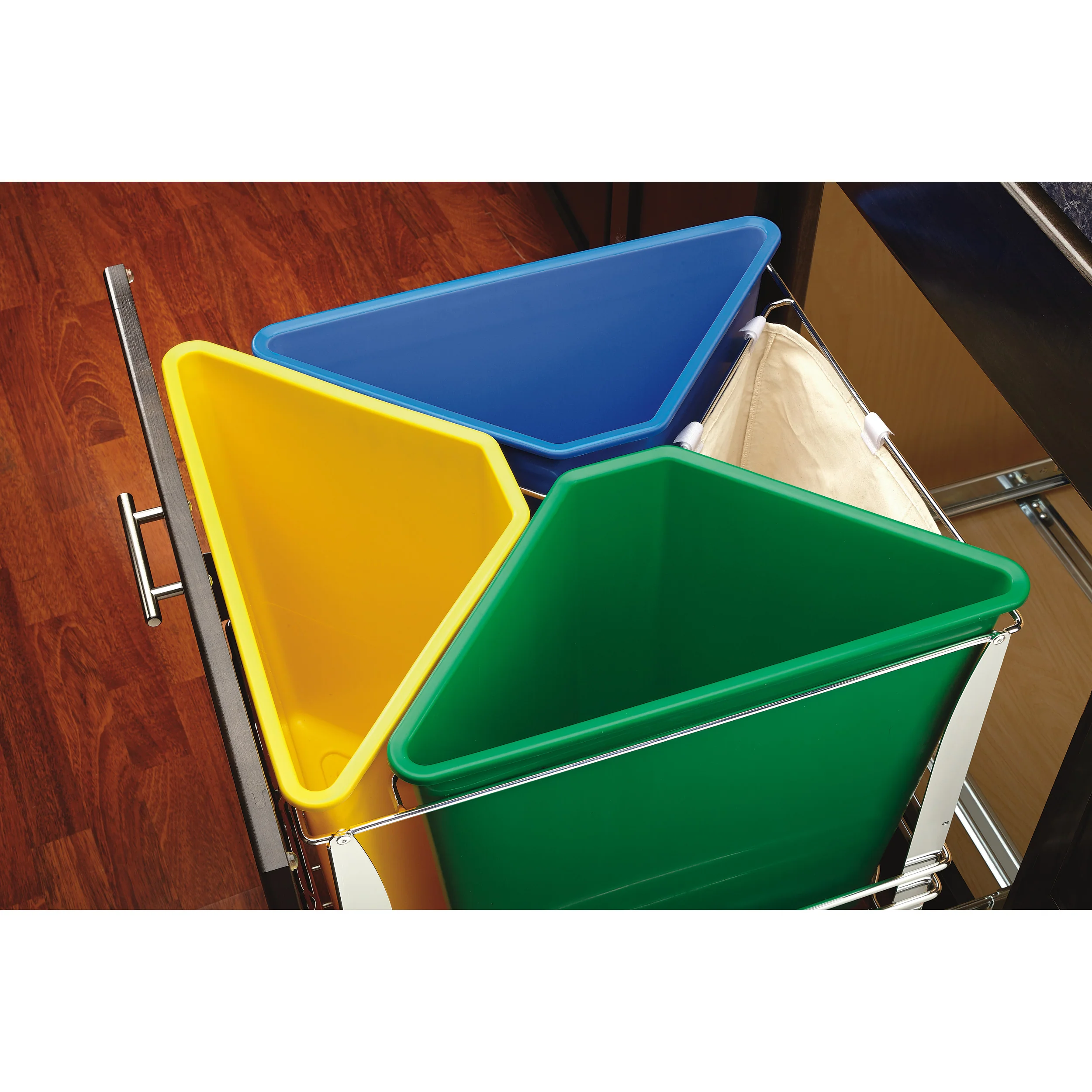 Recycling Center White  19.94 in (506 mm) W x 22.11 in (562 mm) D x 20.25 in (514 mm) H - Image 6