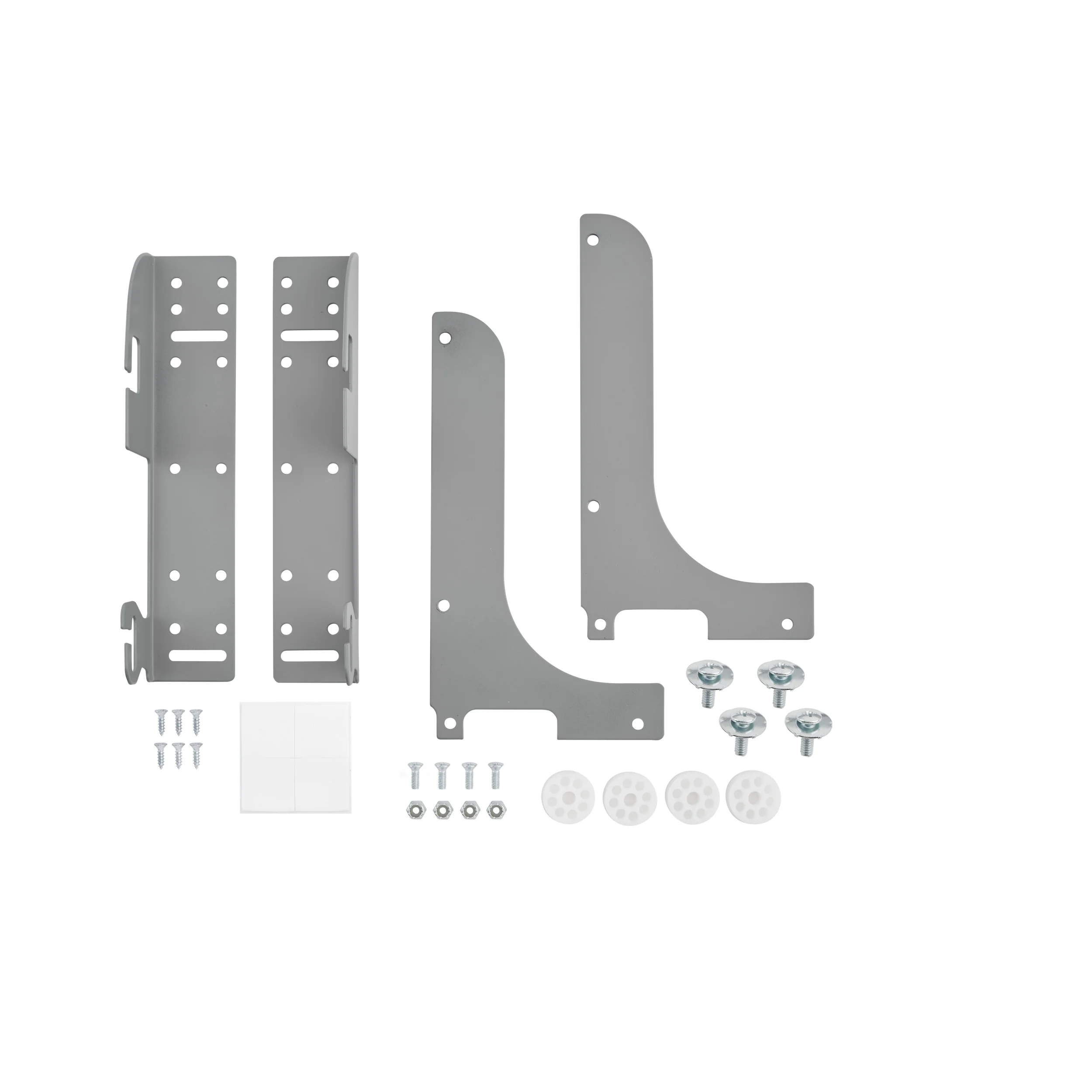 Door mounting Kit Silver  1.5 in (38 mm) W x 2.13 in (54 mm) D x 8 in (203 mm) H - Image 5