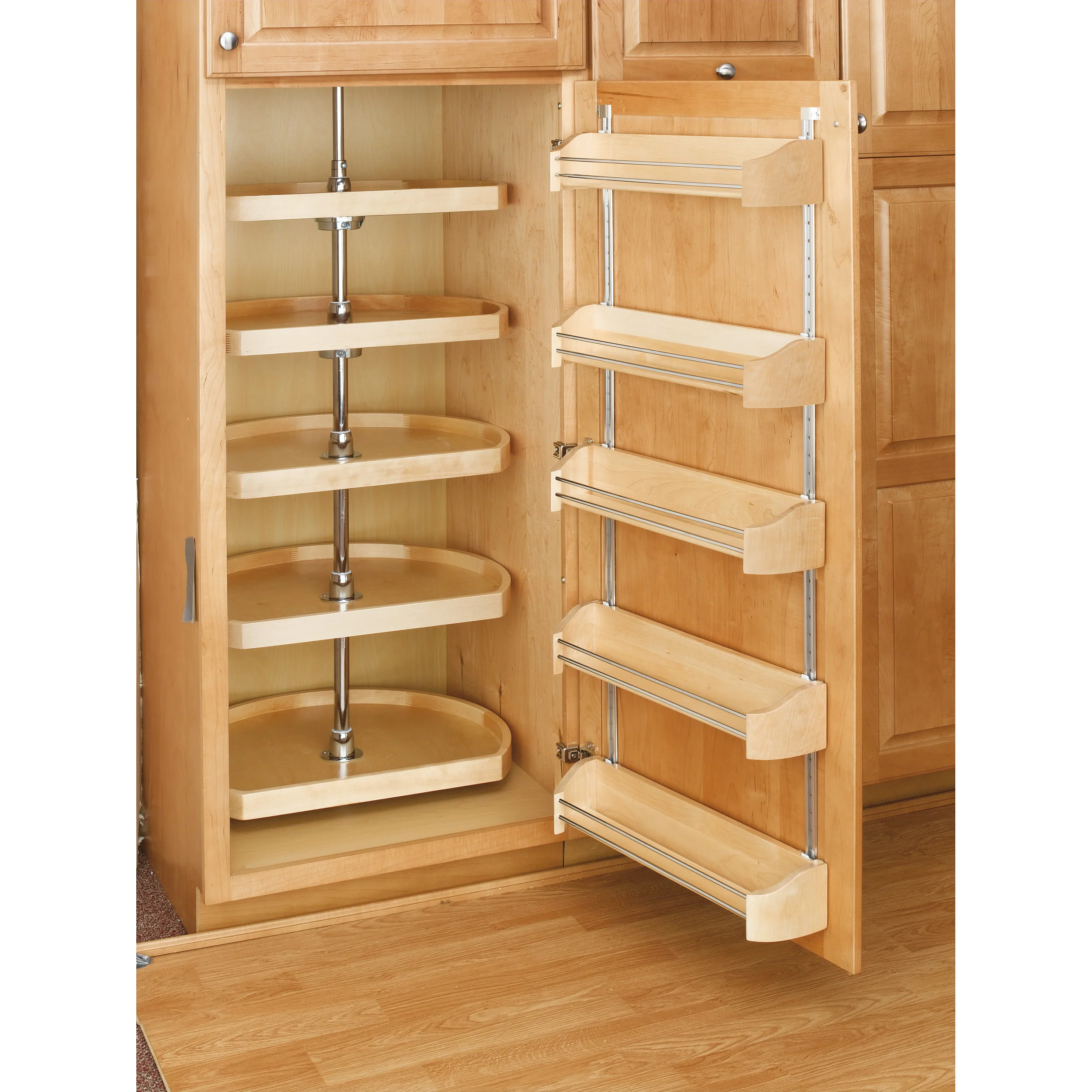 58 in Adjustable Rail System Silver  0.5 in (13 mm) W x 0.13 in (3 mm) D x 58 in (1473 mm) H - Image 5