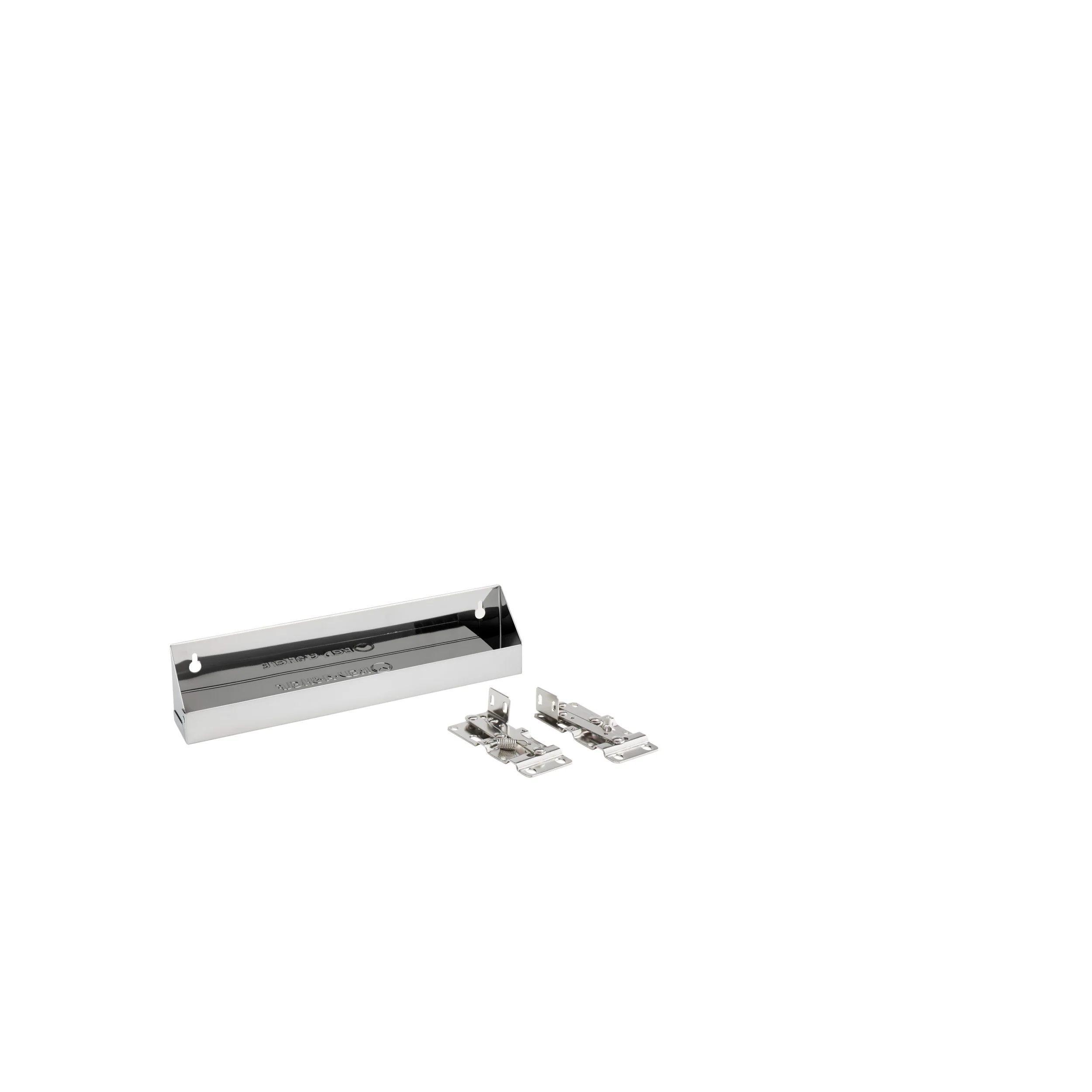 13 in Stainless Steel Tip-Out Tray Silver  13 in (330 mm) W x 2.13 in (54 mm) D x 3 in (76 mm) H - Image 4