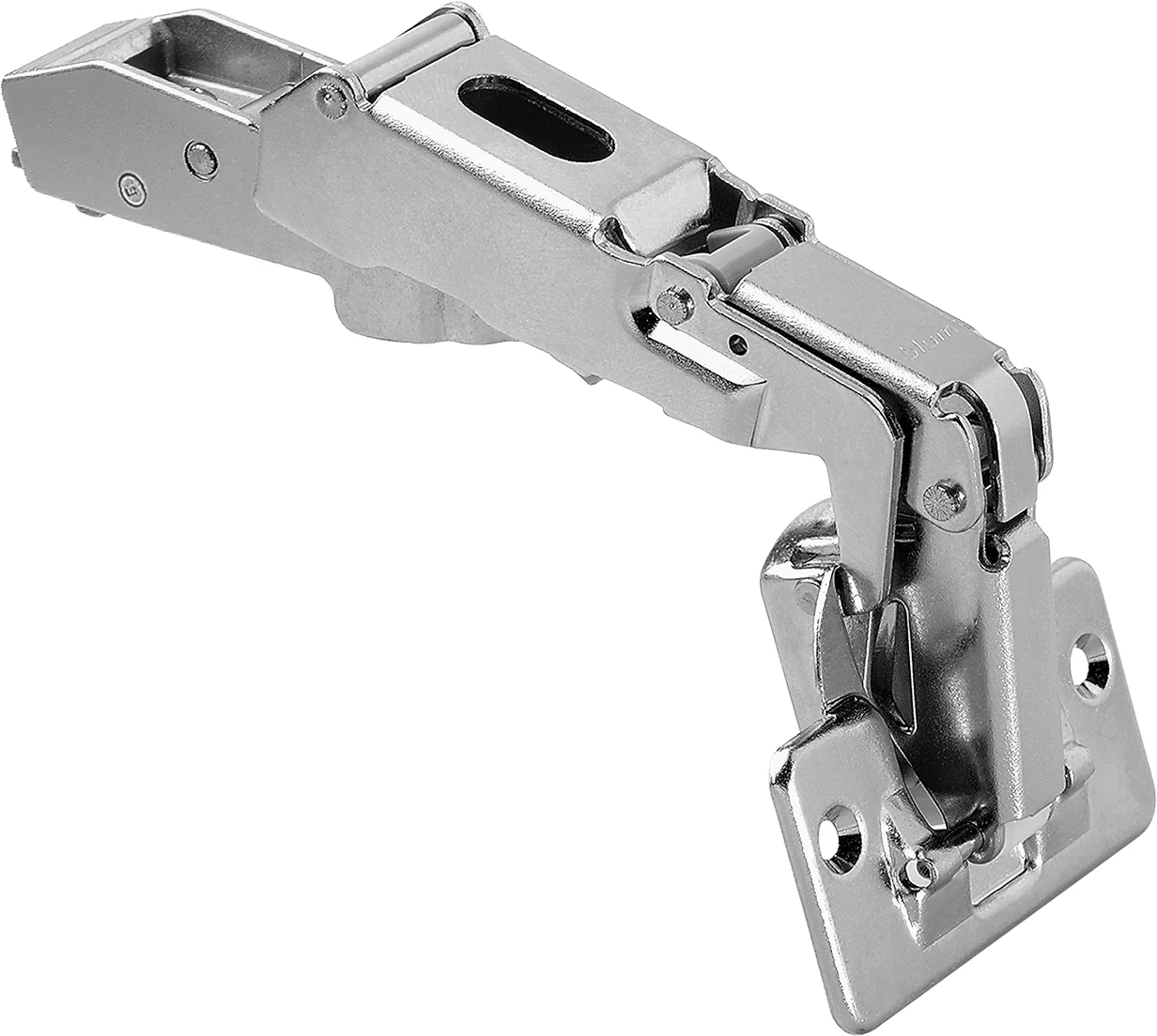 Blum CLIP top 170° hinges Free-swinging Full overlay Nickel - Image 2