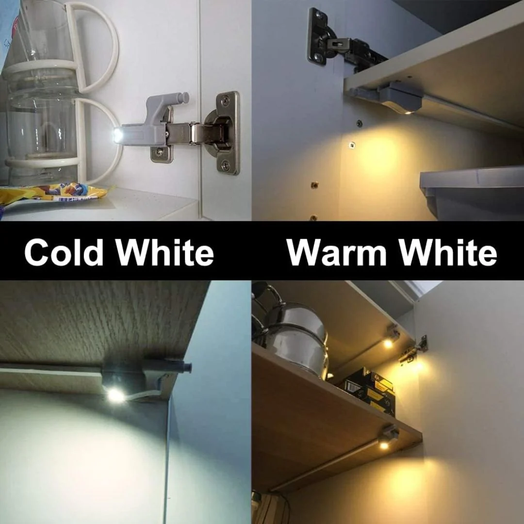 LED HINGE LIGHT ACCESSORIES WITH BATTERY (GREY) - Image 4