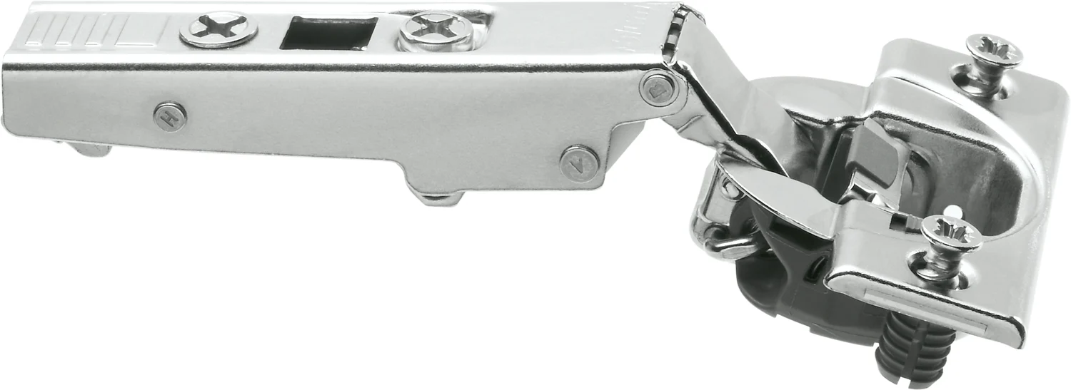 Blum CLIP top BLUMOTION 110° hinges Full overlay Nickel - Image 2