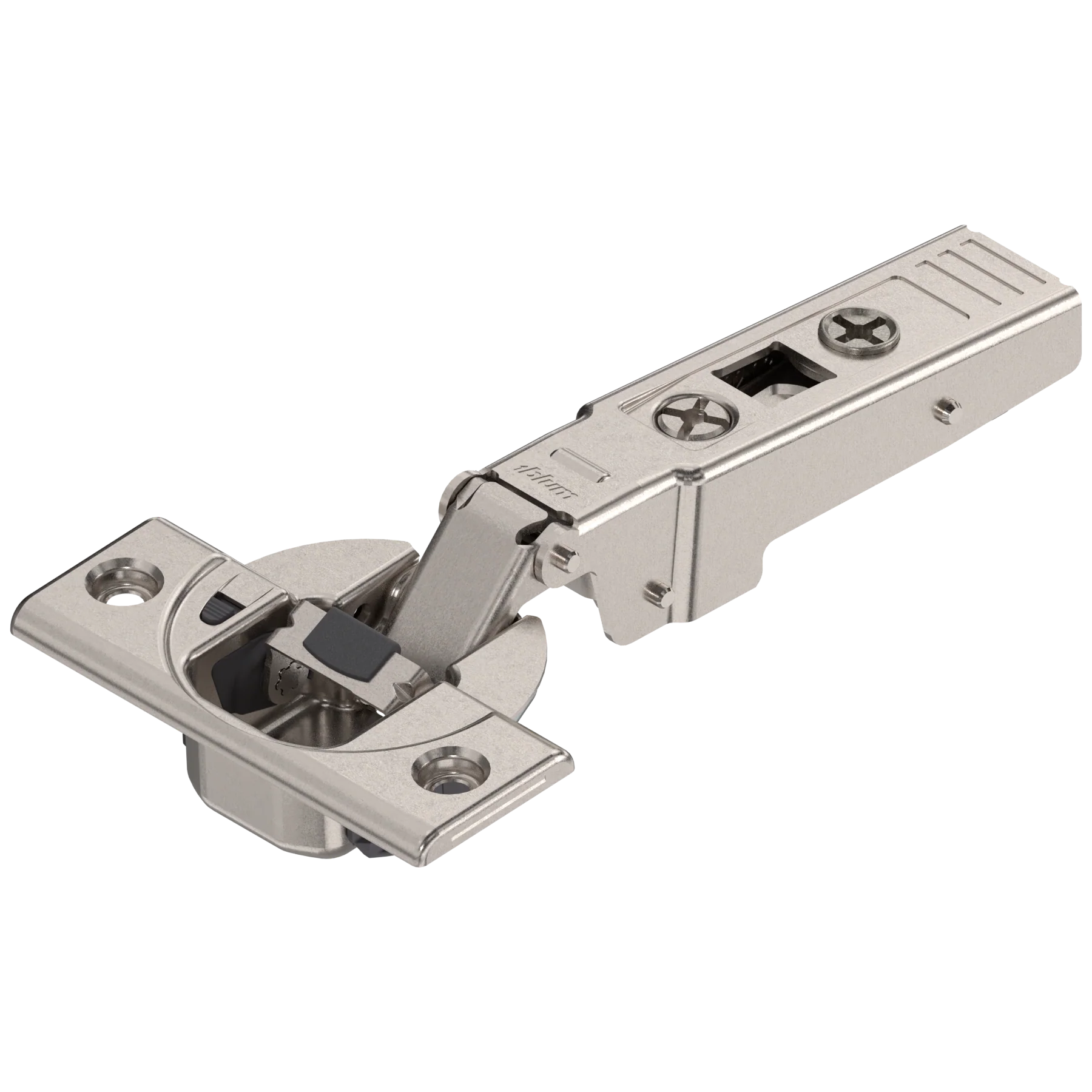 Blum CLIP top BLUMOTION 95° thick door hinges Full overlay Nickel