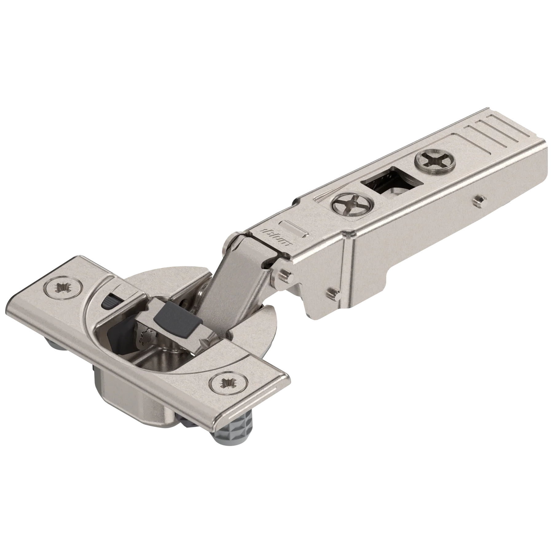 Blum CLIP top BLUMOTION 95° thick door hinges Full overlay Onyx Black