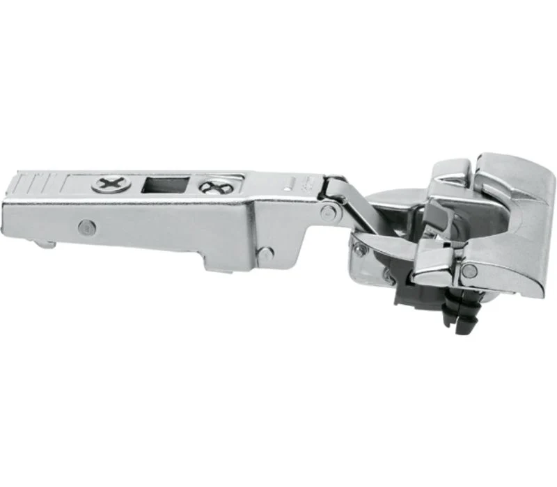 Blum CLIP top BLUMOTION 95° thick door hinges Full overlay Nickel - Image 2