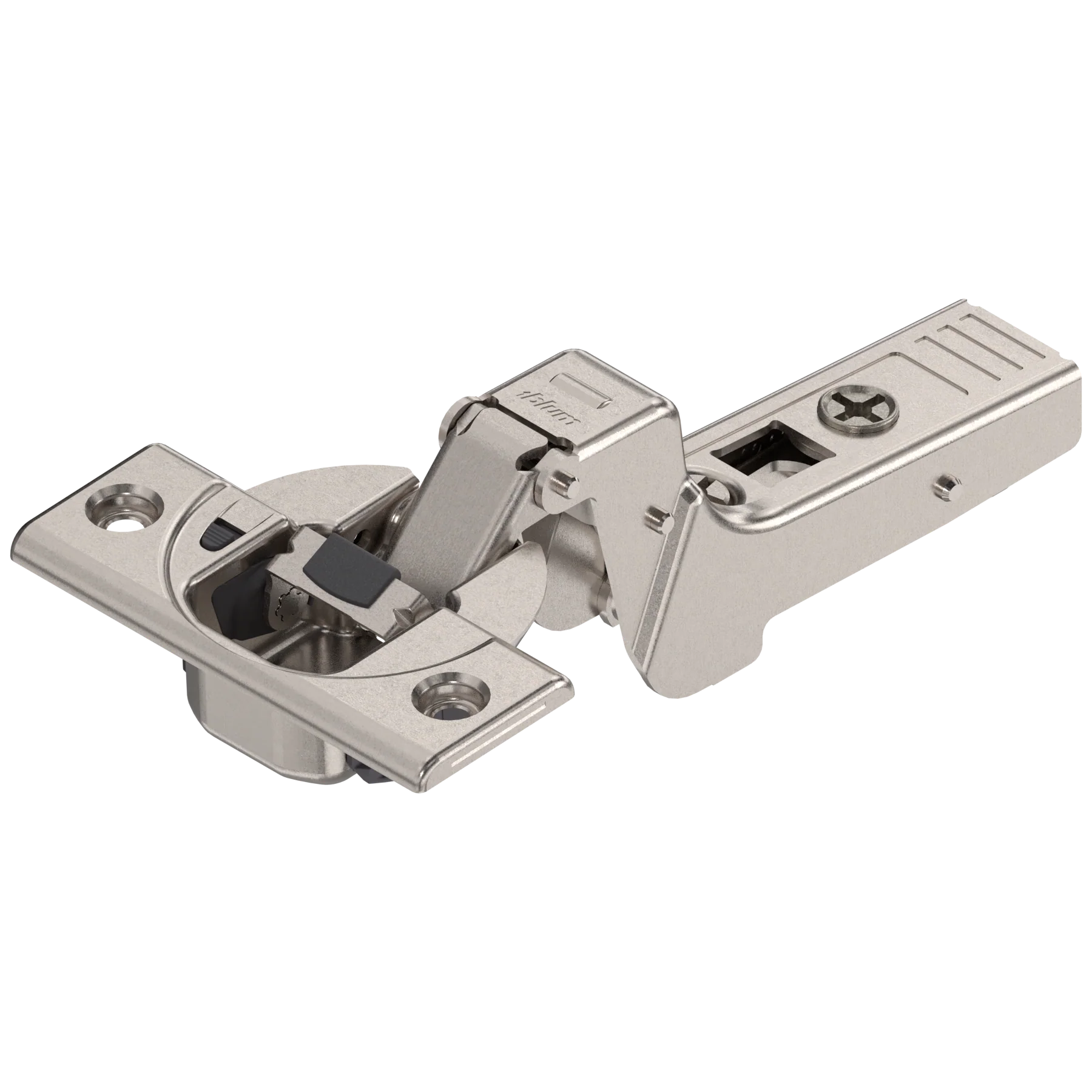Blum CLIP top BLUMOTION 95° thick door hinges Inset Nickel