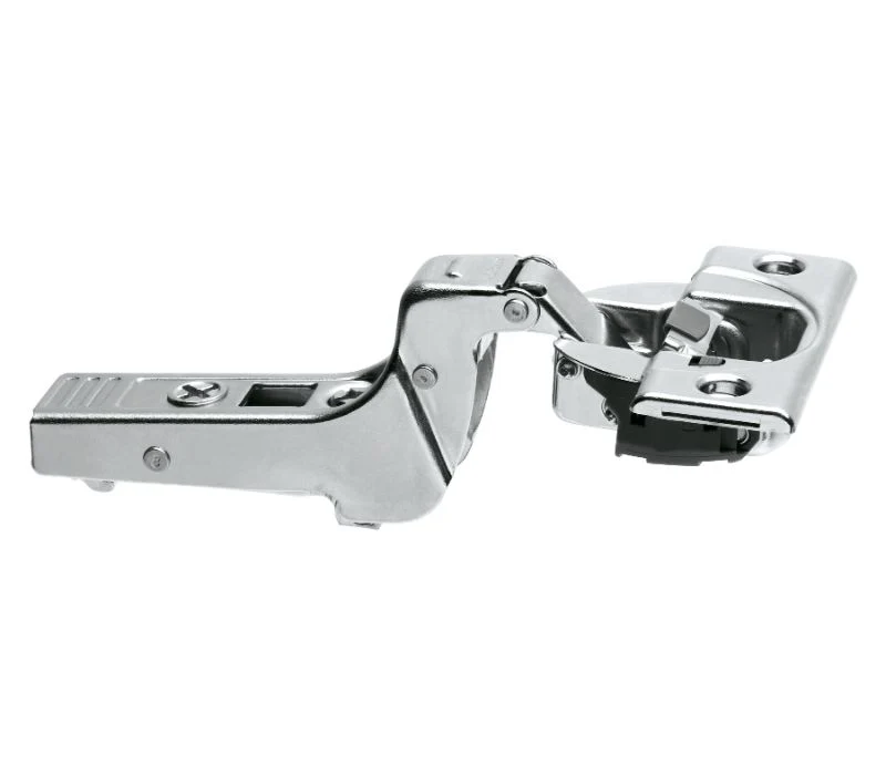 Blum CLIP top BLUMOTION 95° thick door hinges Inset Nickel - Image 2