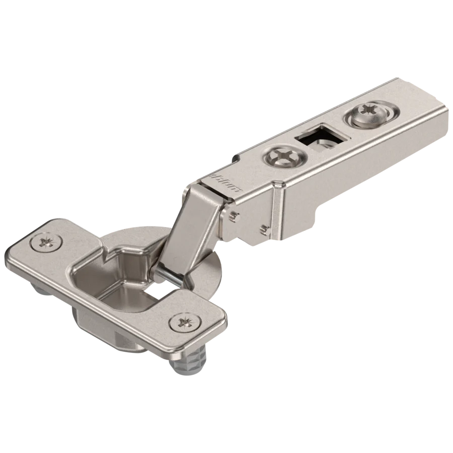 BLUM CLIP 100° HINGES SELF-CLOSING FULL OVERLAY KNOCK-IN NICKEL