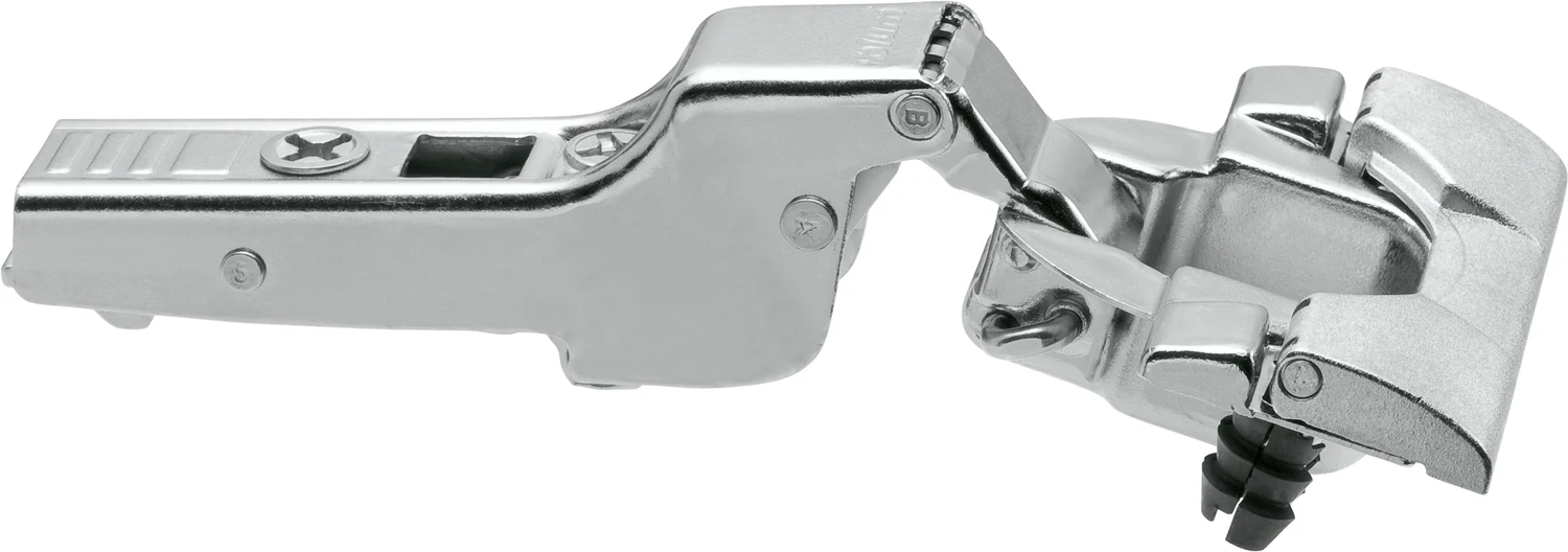 Blum CLIP top 110° hinges Self-closing Half overlay Nickel - Image 2