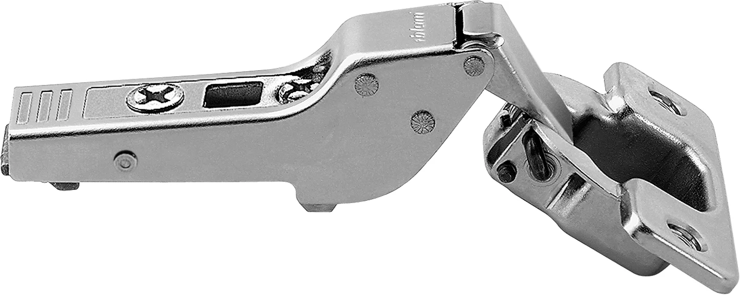Blum CLIP top 120° hinges Self-closing Half overlay Nickel - Image 2