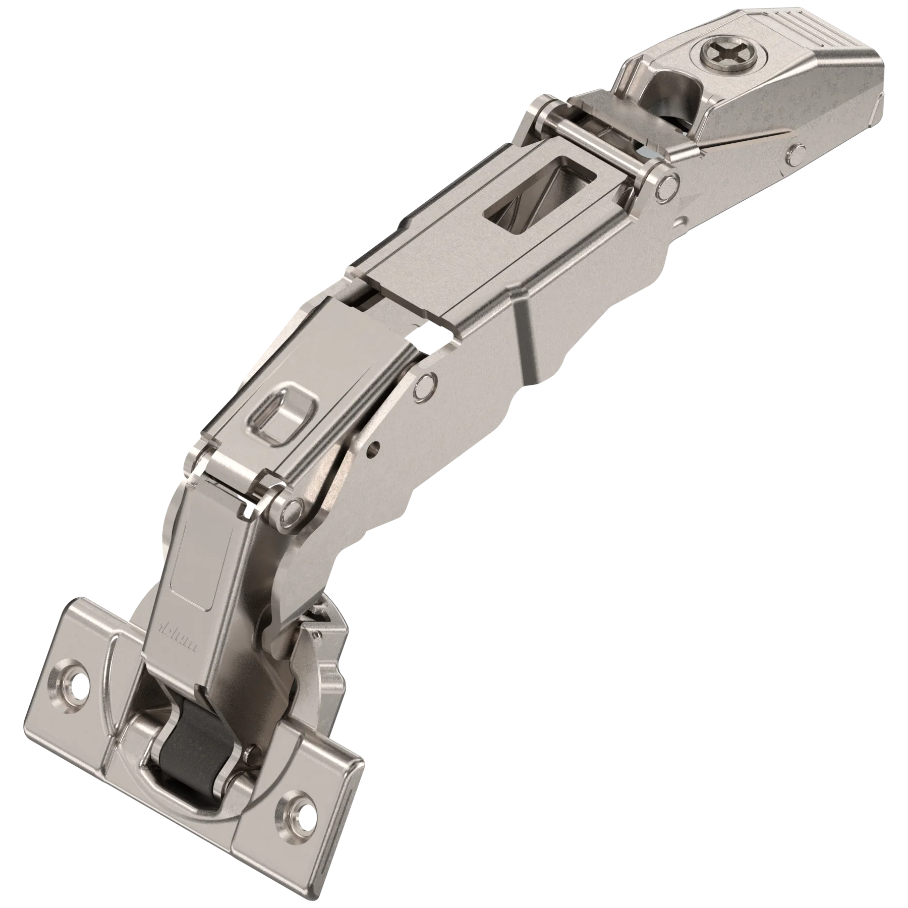 Blum CLIP top 155° zero protrusion hinges Self-closing Full overlay Nickel