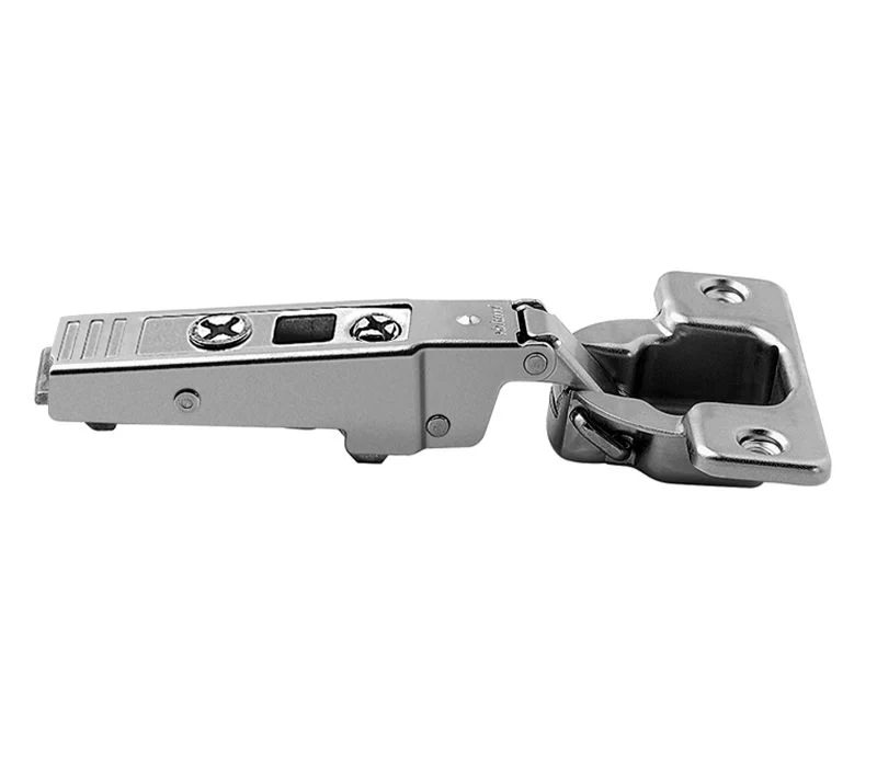 Blum CLIP top 95° thick door hinges Self-closing Full overlay Nickel - Image 2